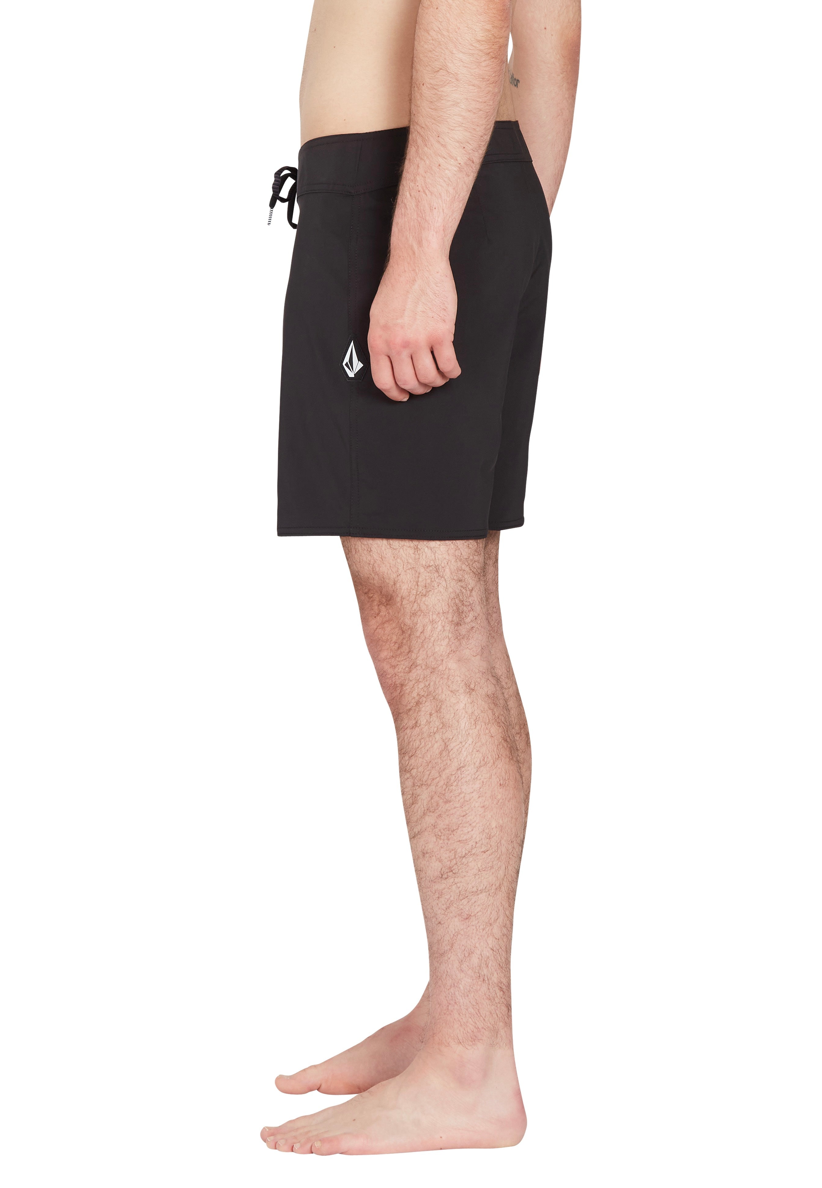 Volcom - Lido Solid Mod 16 Black - Board Shorts | Men-Image