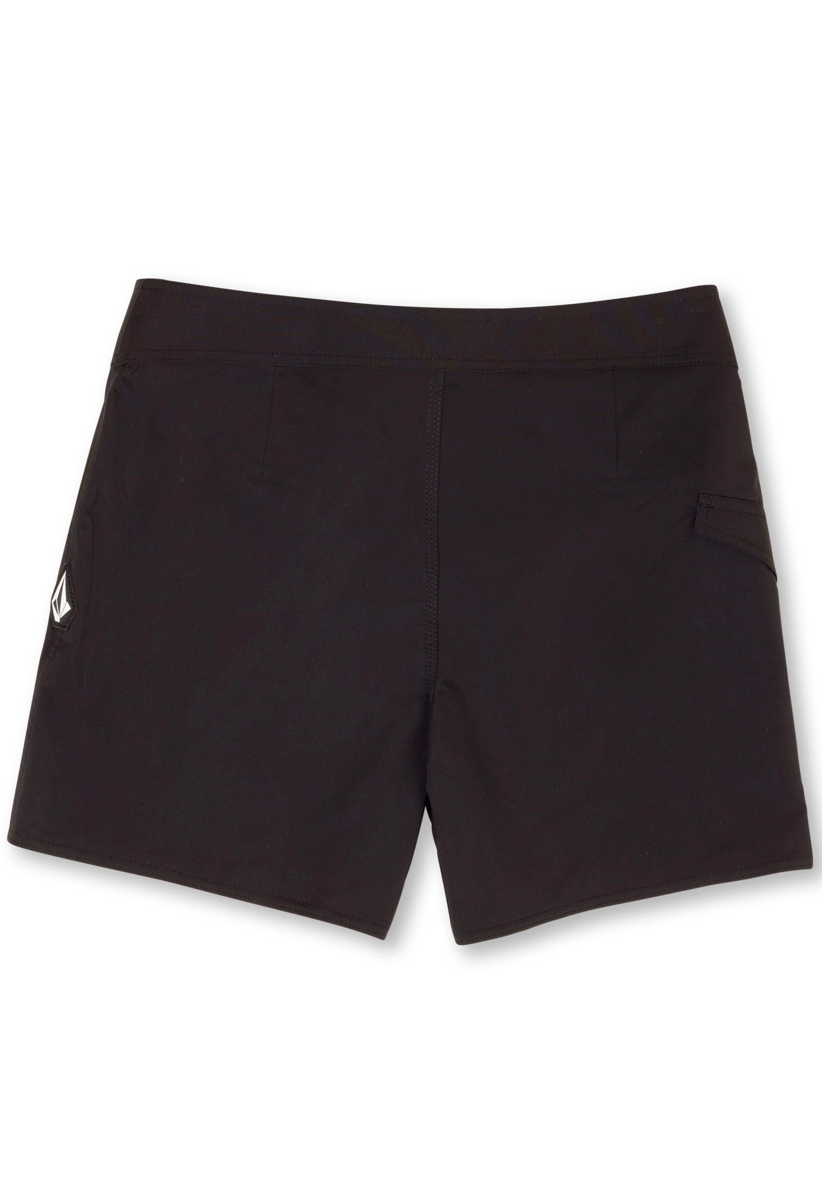 Volcom - Lido Solid Mod 16 Black - Board Shorts | Men-Image