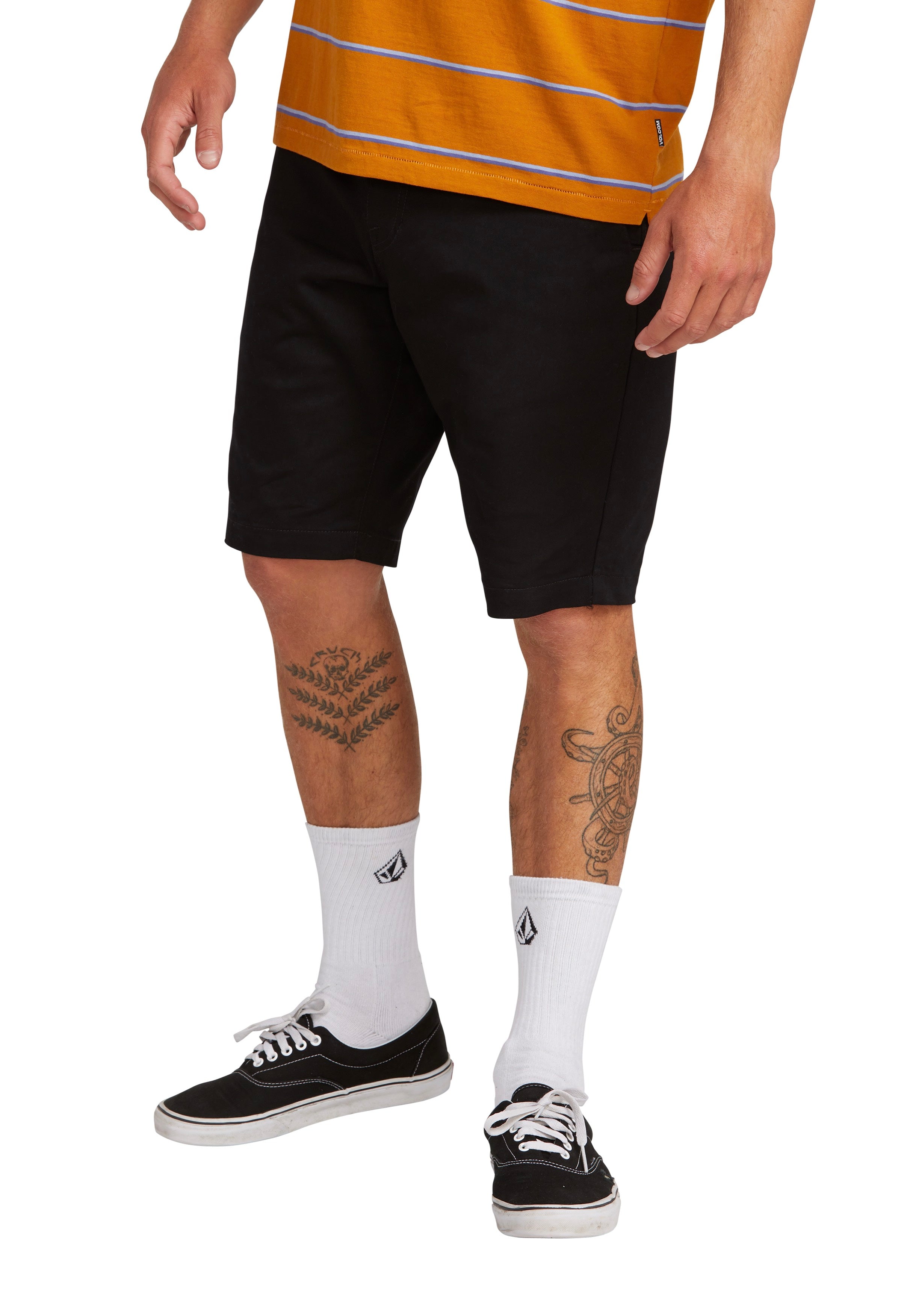 Volcom - Frckn Mdn Strch 21 Black - Shorts | Men-Image