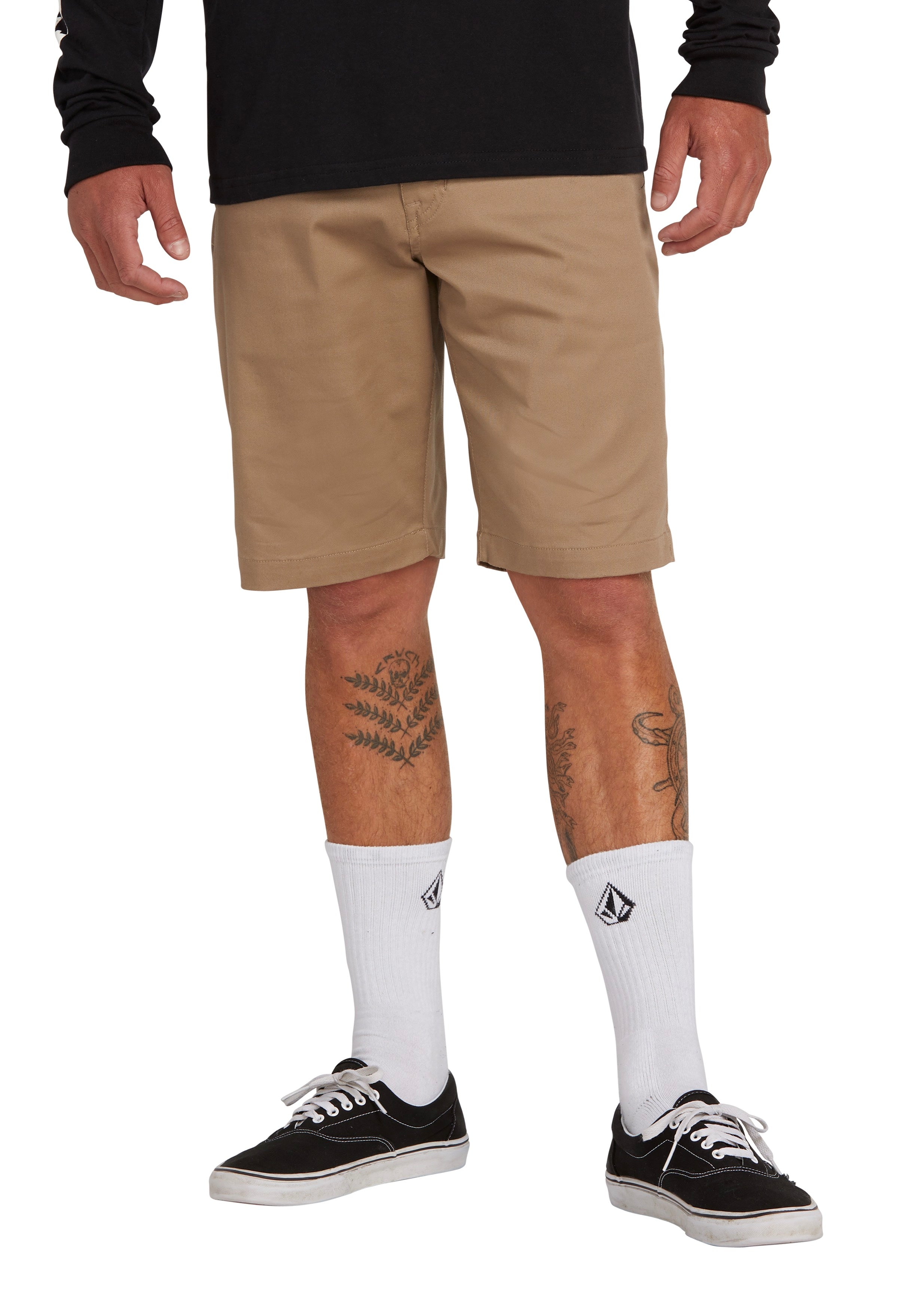 Volcom - Frckn Mdn Strch 21 Khaki - Shorts | Men-Image