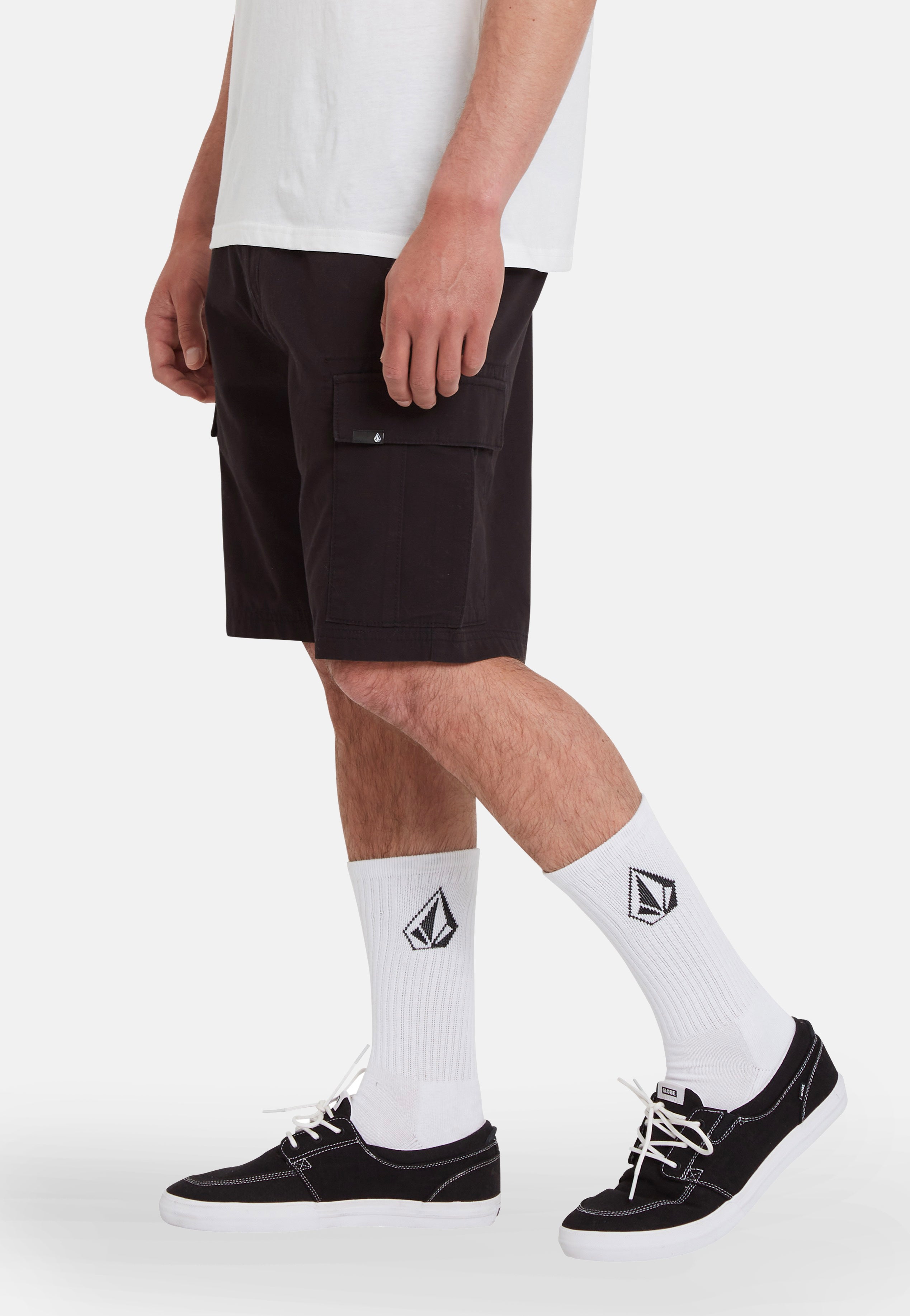 Volcom - March Cargo Black - Shorts | Men-Image