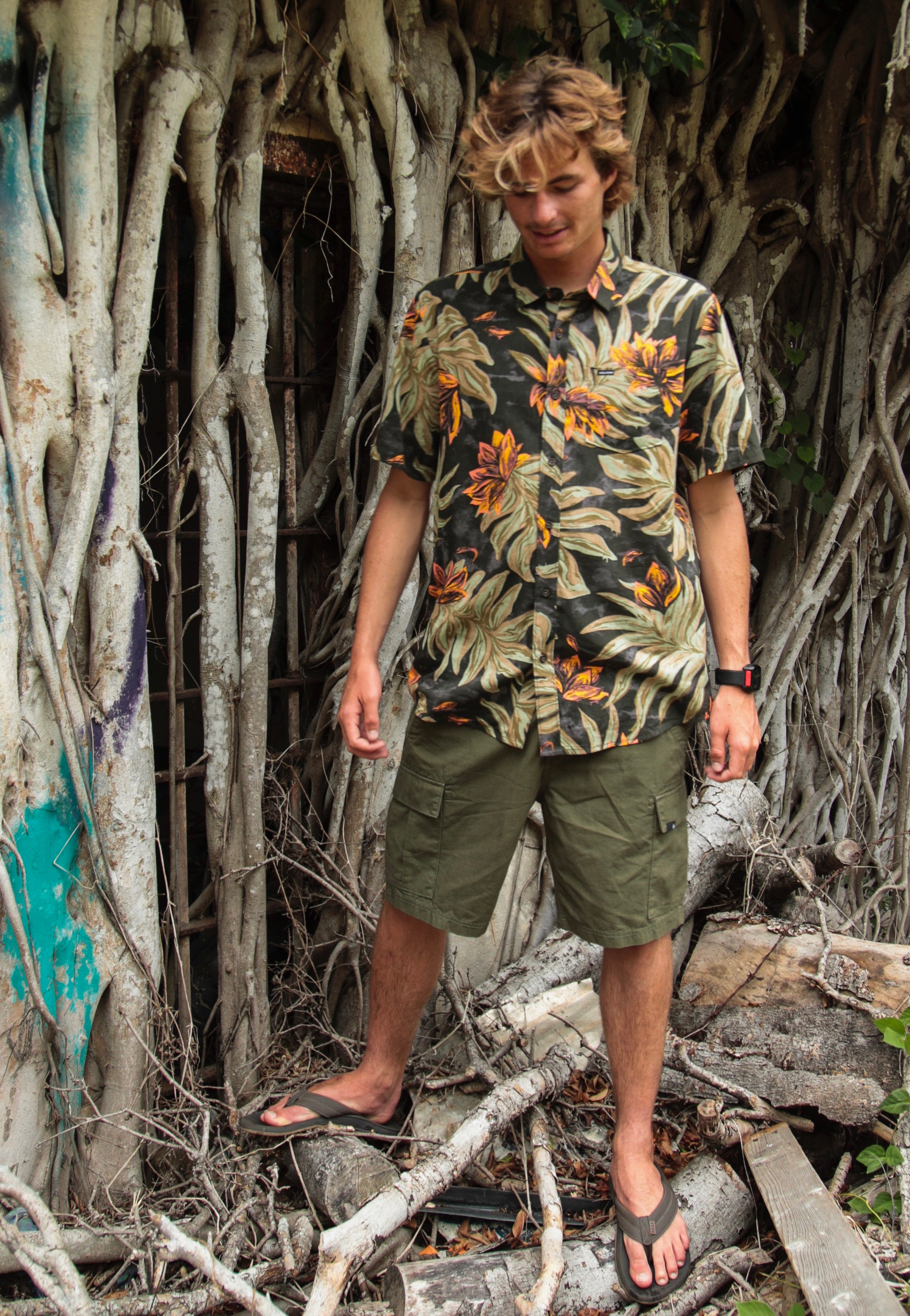 Volcom - March Cargo Military - Shorts | Men-Image