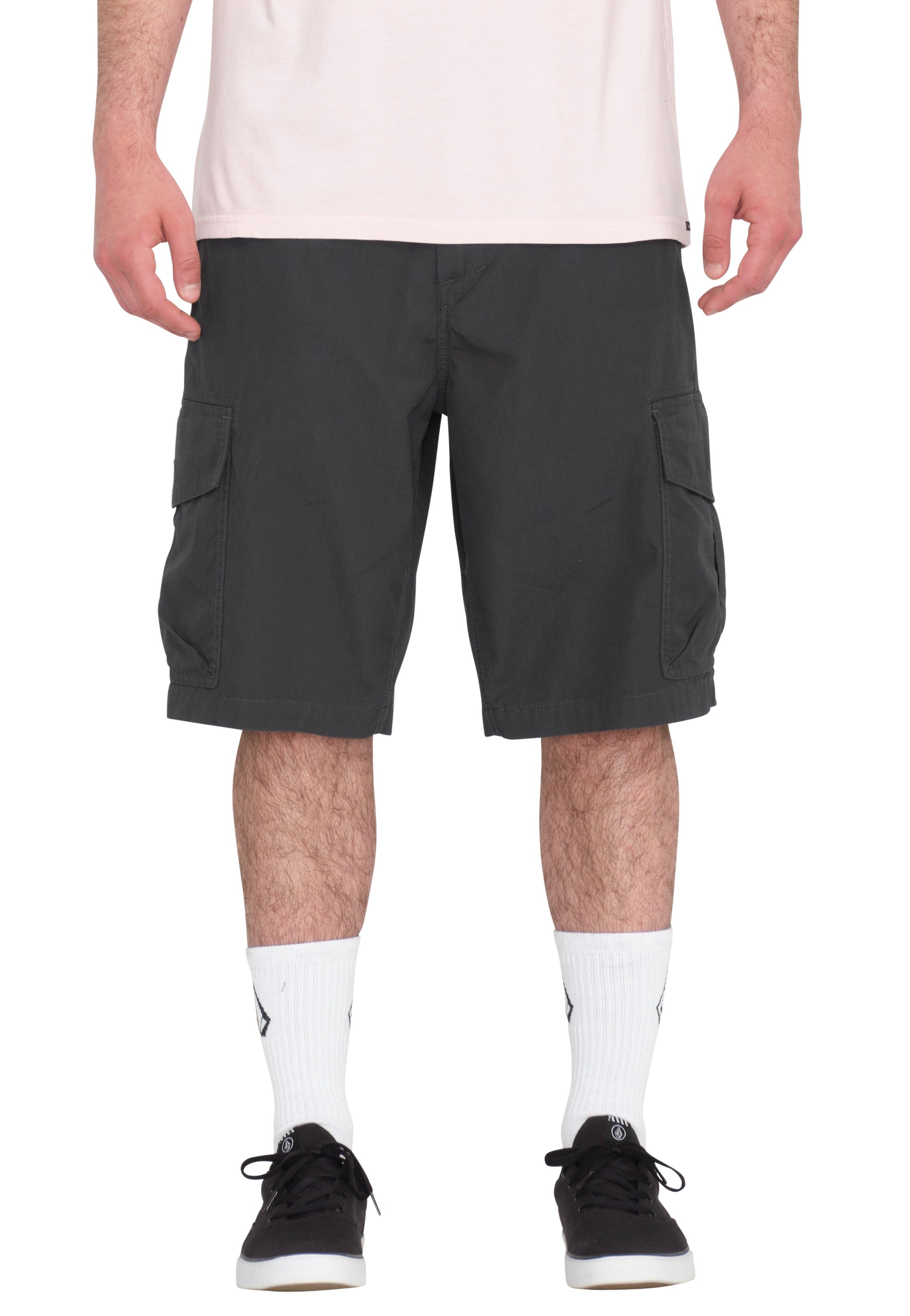 Volcom - Grande Barracks Cargo 22 Asphalt Black - Shorts | Men-Image