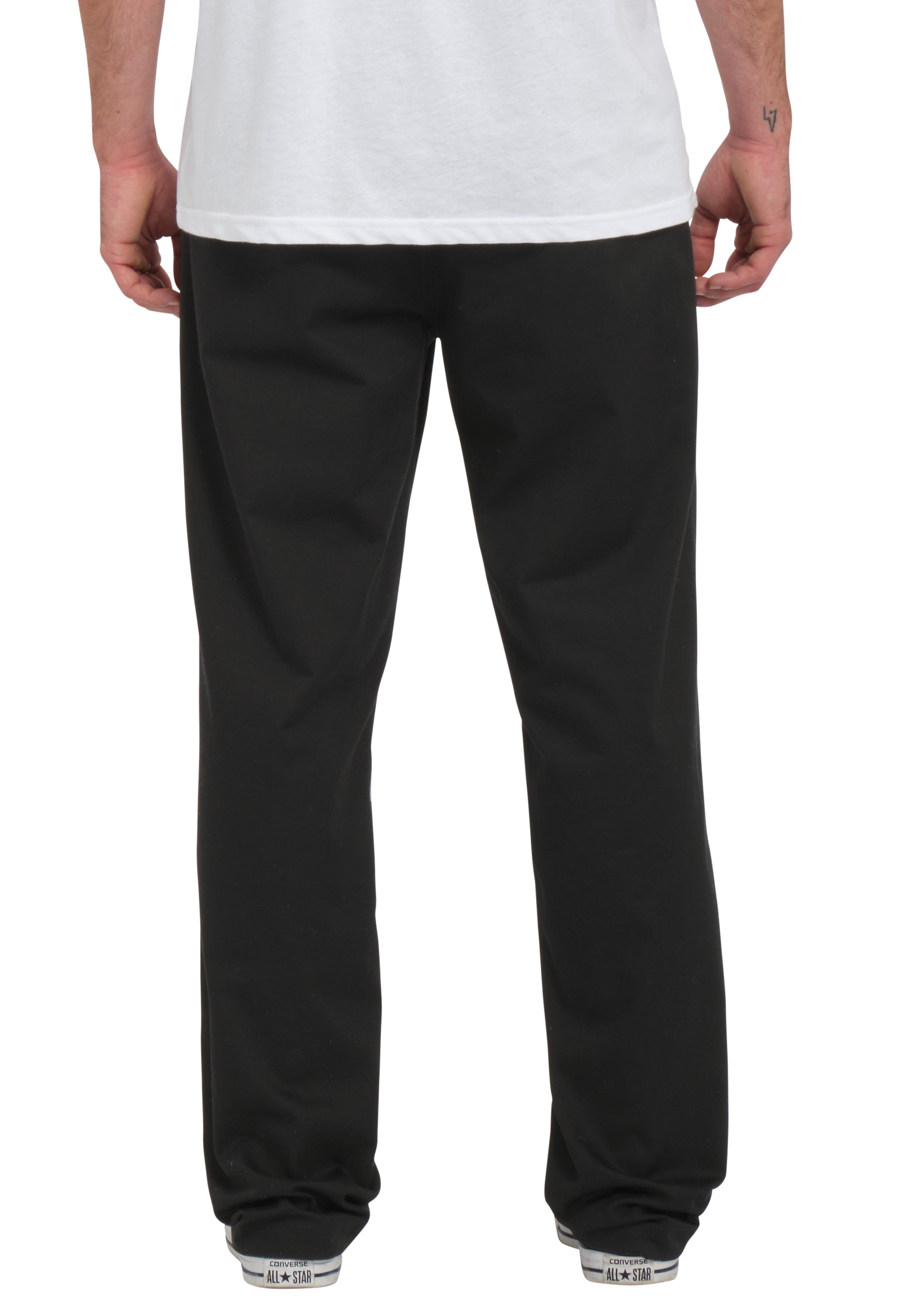 Volcom - Frickin Regular Stretch Black - Pants | Men-Image