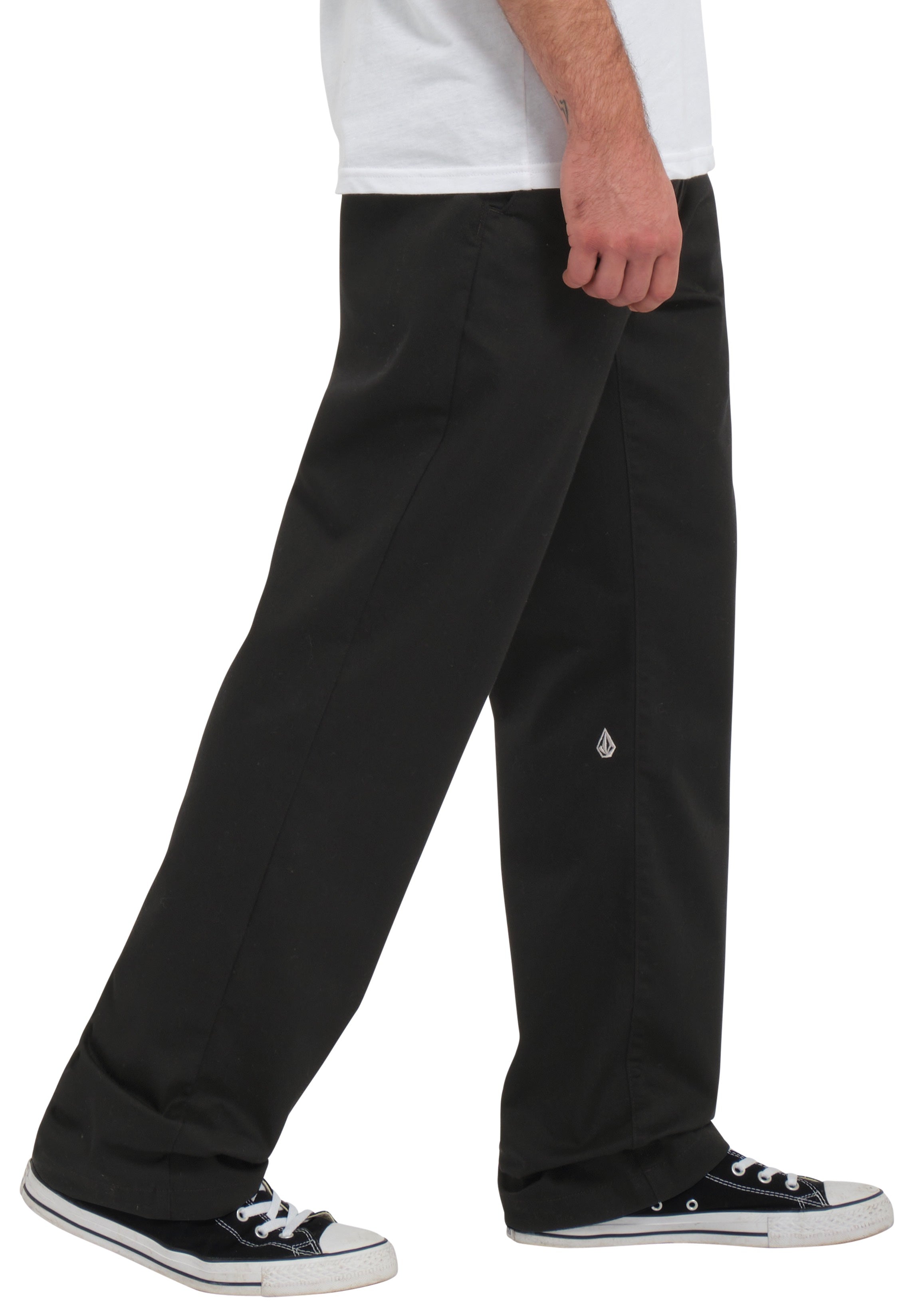 Volcom - Frickin Regular Stretch Black - Pants | Men-Image