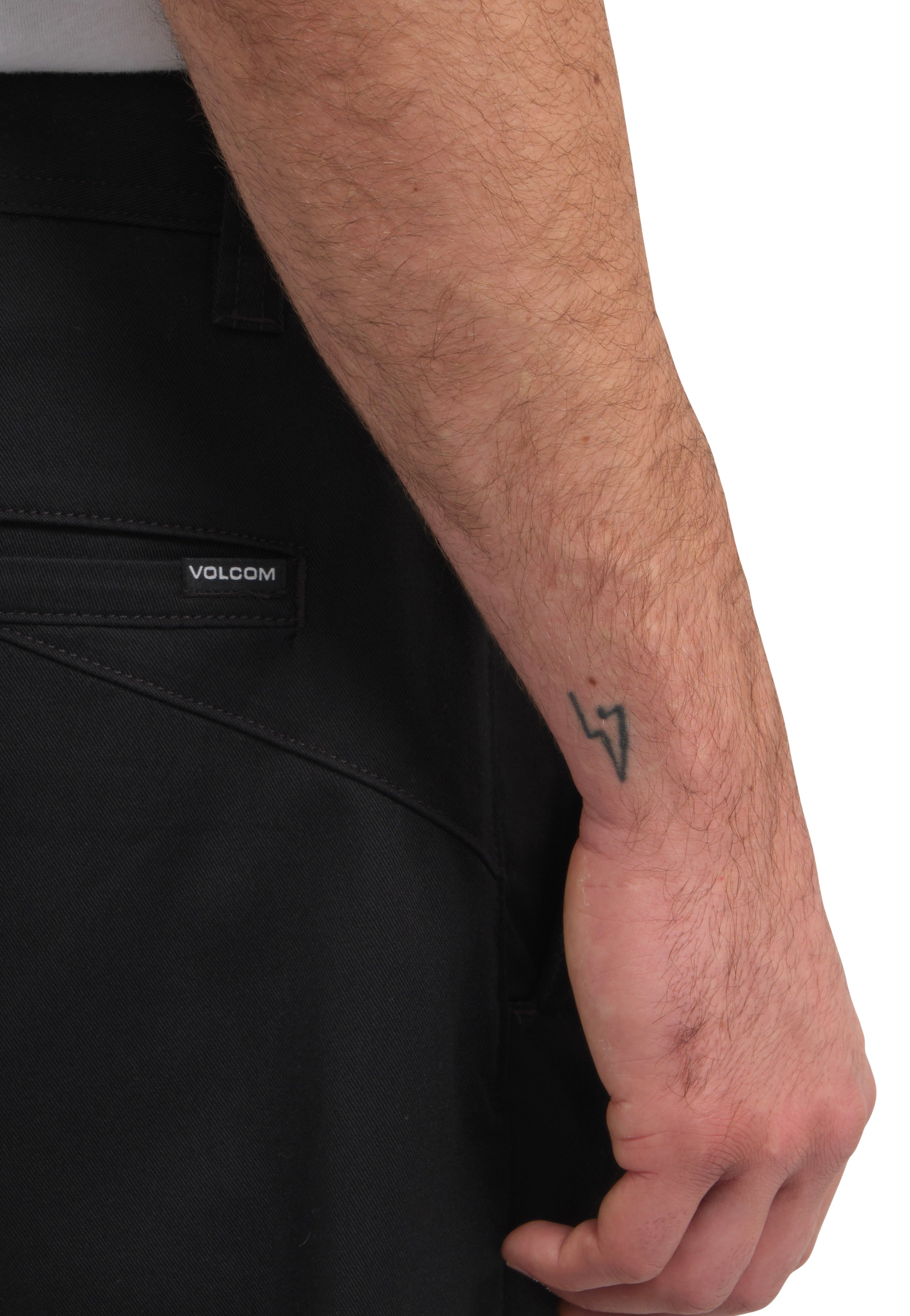 Volcom - Frickin Regular Stretch Black - Pants | Men-Image