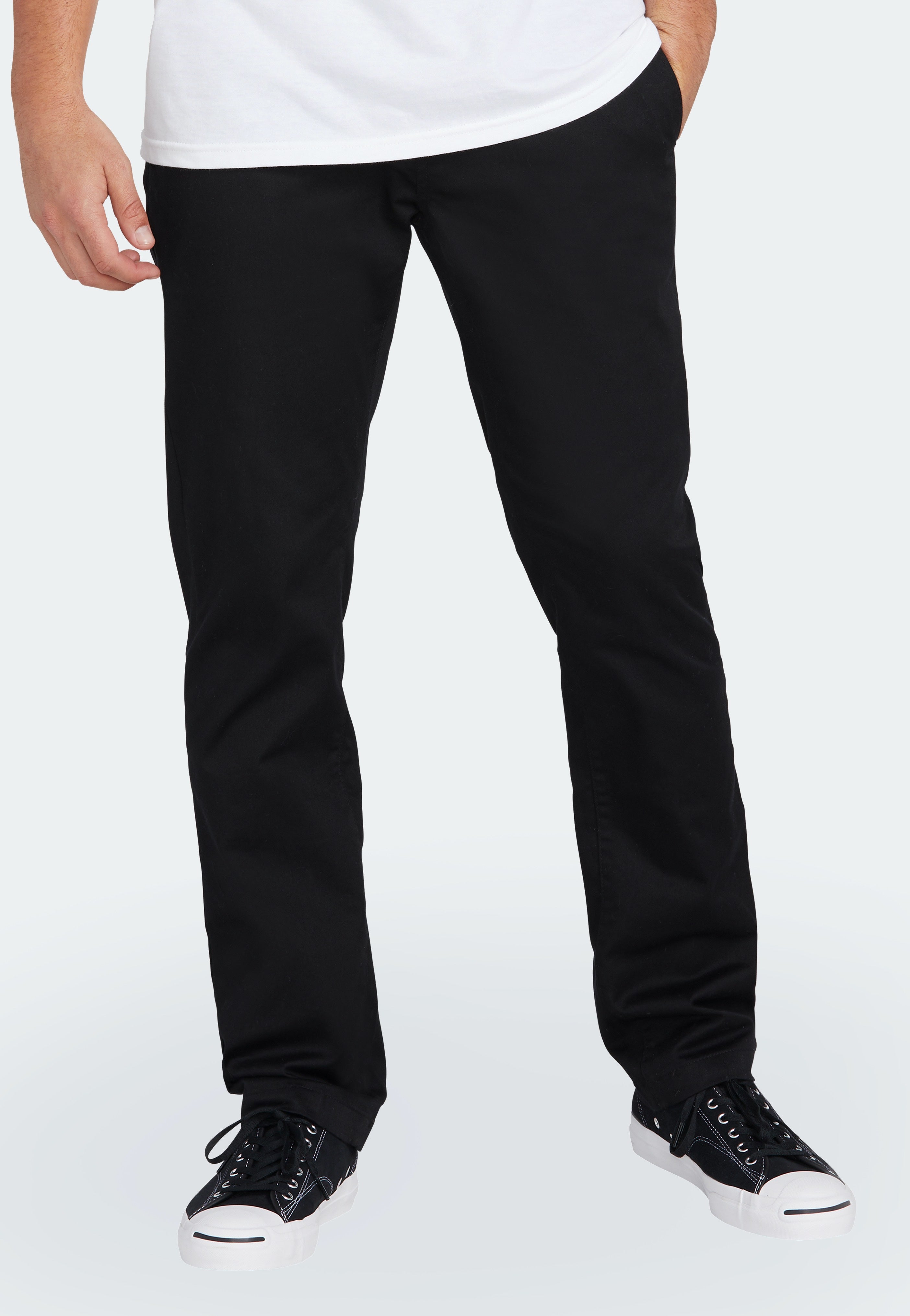 Volcom - Frickin Modern Stret Black - Pants | Men-Image