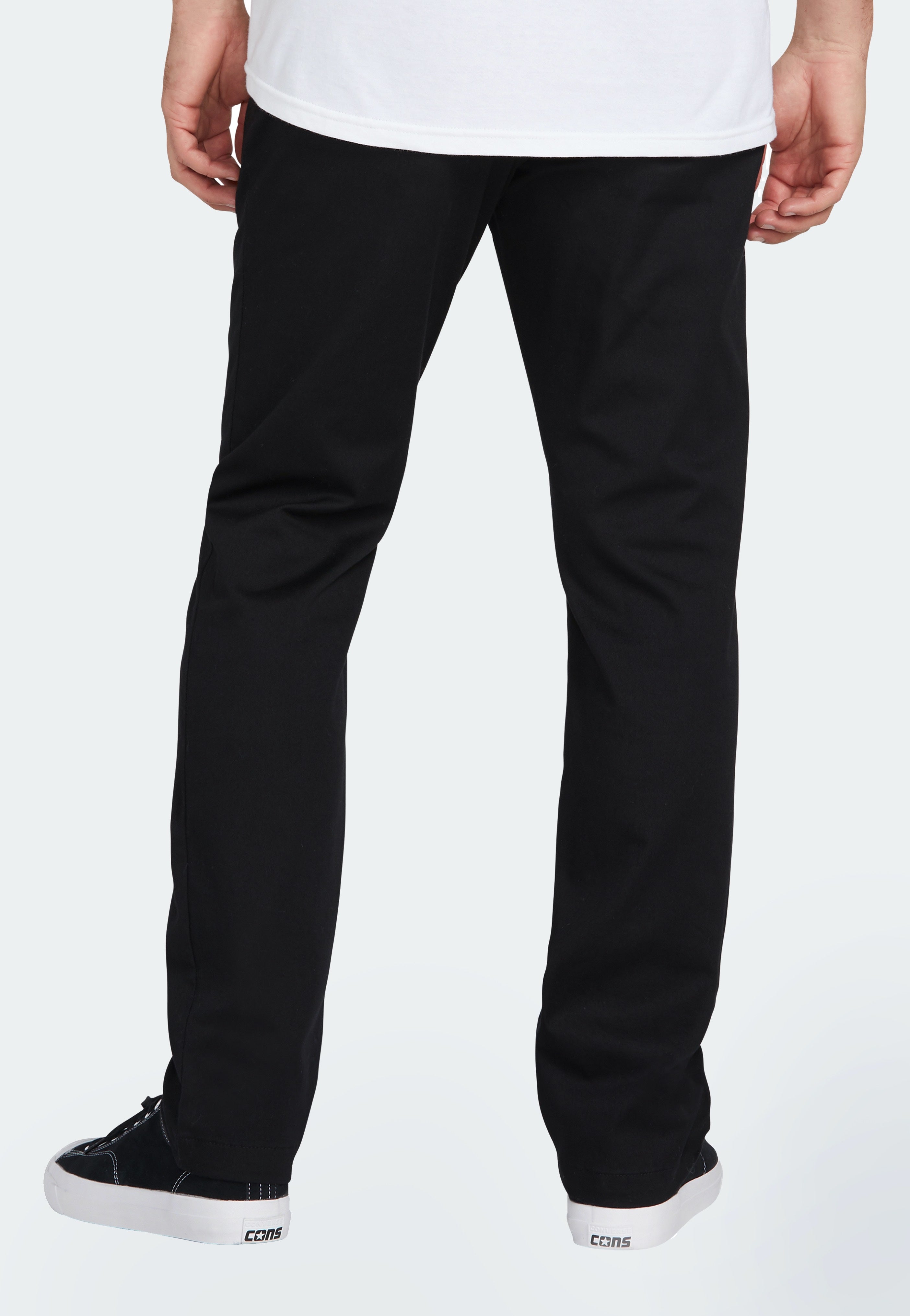 Volcom - Frickin Modern Stret Black - Pants | Men-Image