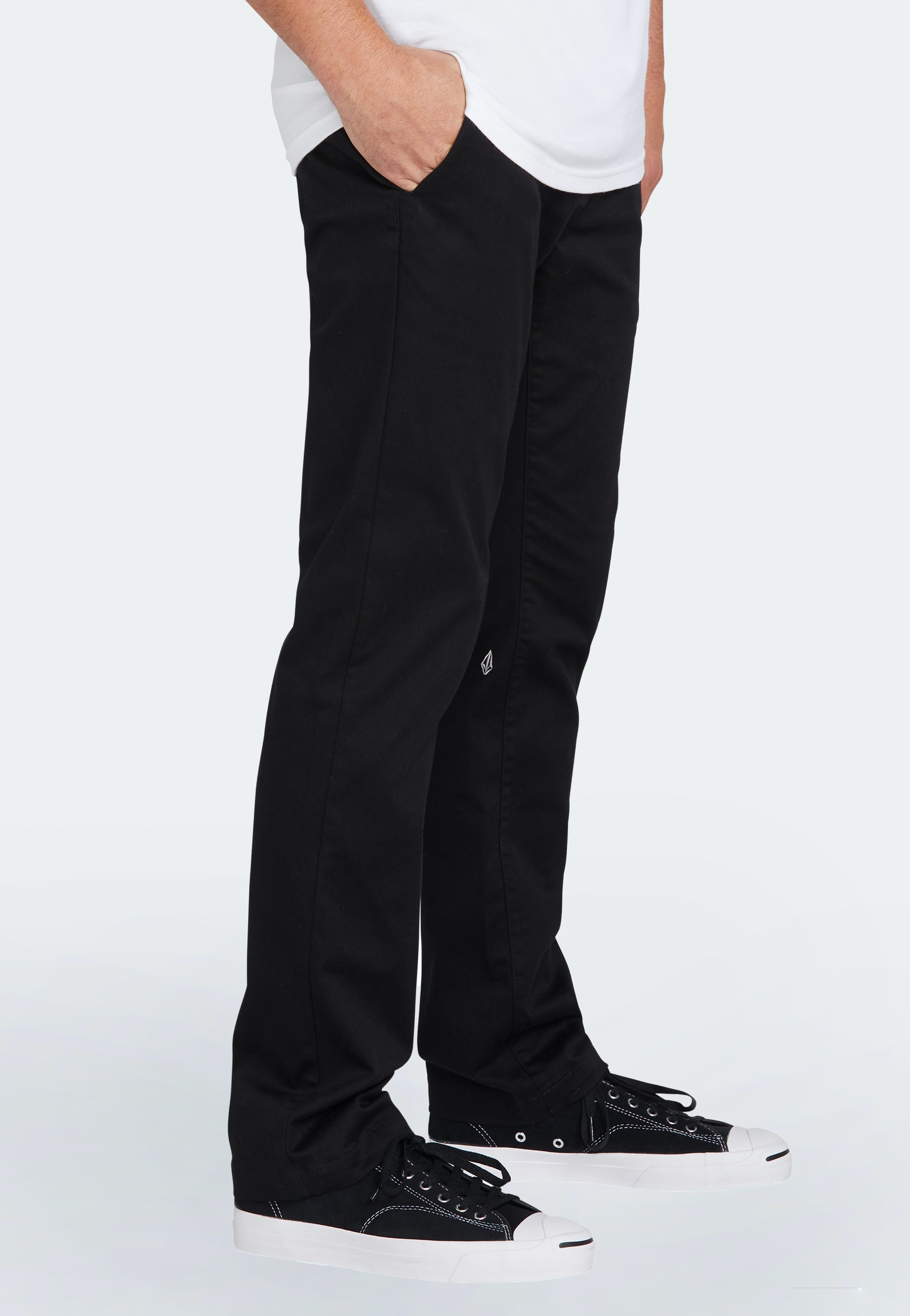 Volcom - Frickin Modern Stret Black - Pants | Men-Image