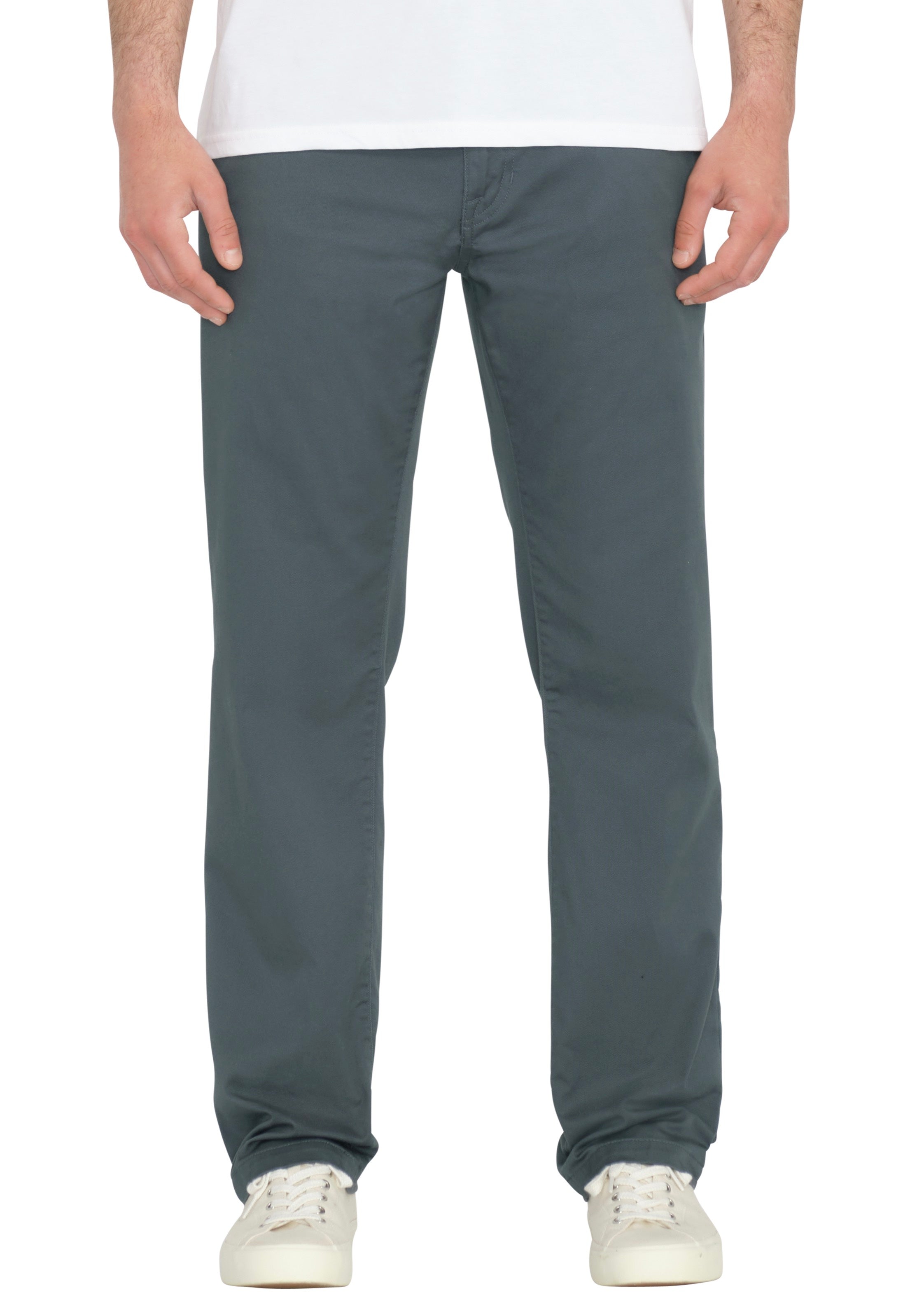 Volcom - Frickin Modern Stretch Dark Slate - Pants | Men-Image