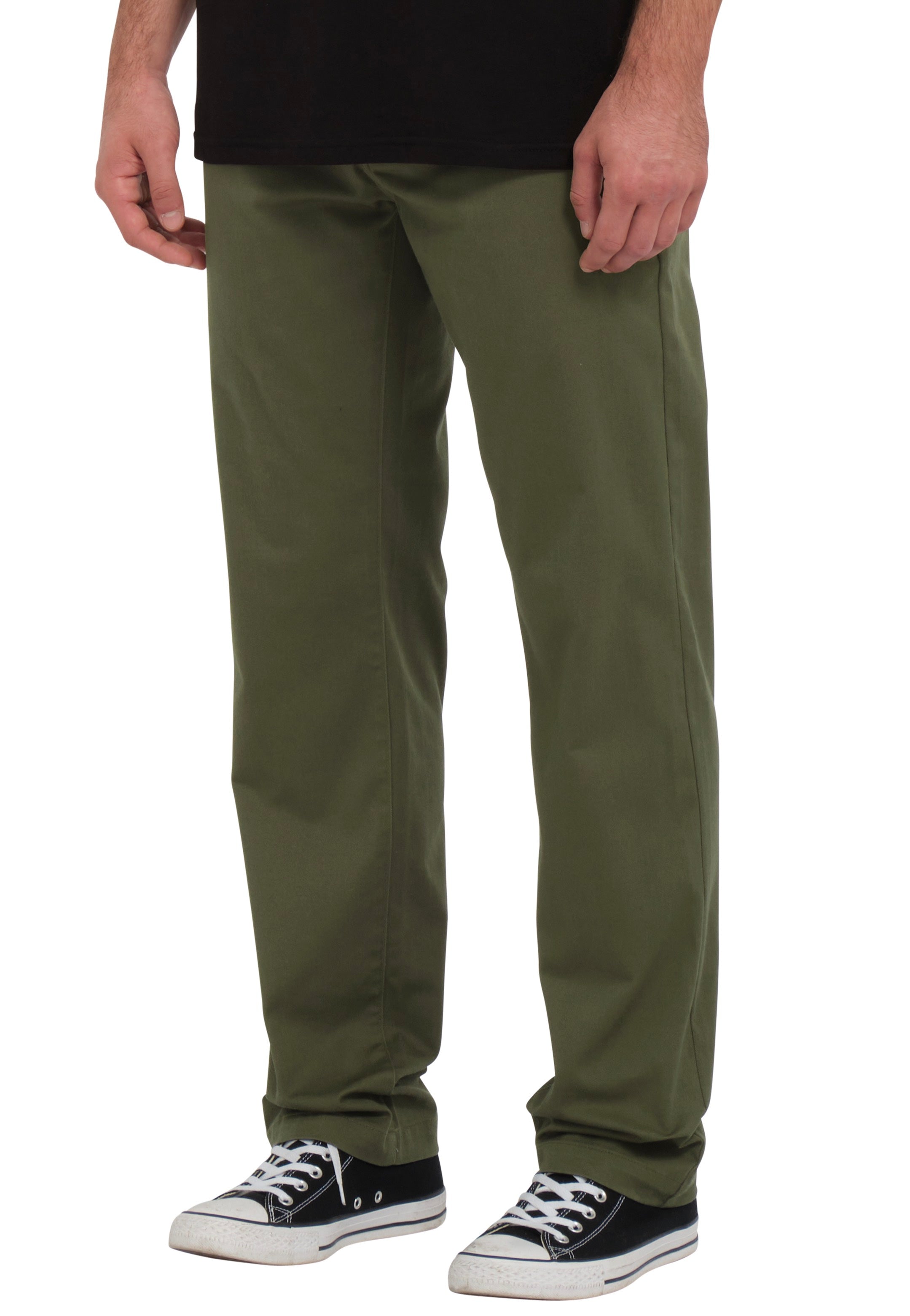 Volcom - Frickin Modern Stret Squadron Green - Pants | Men-Image