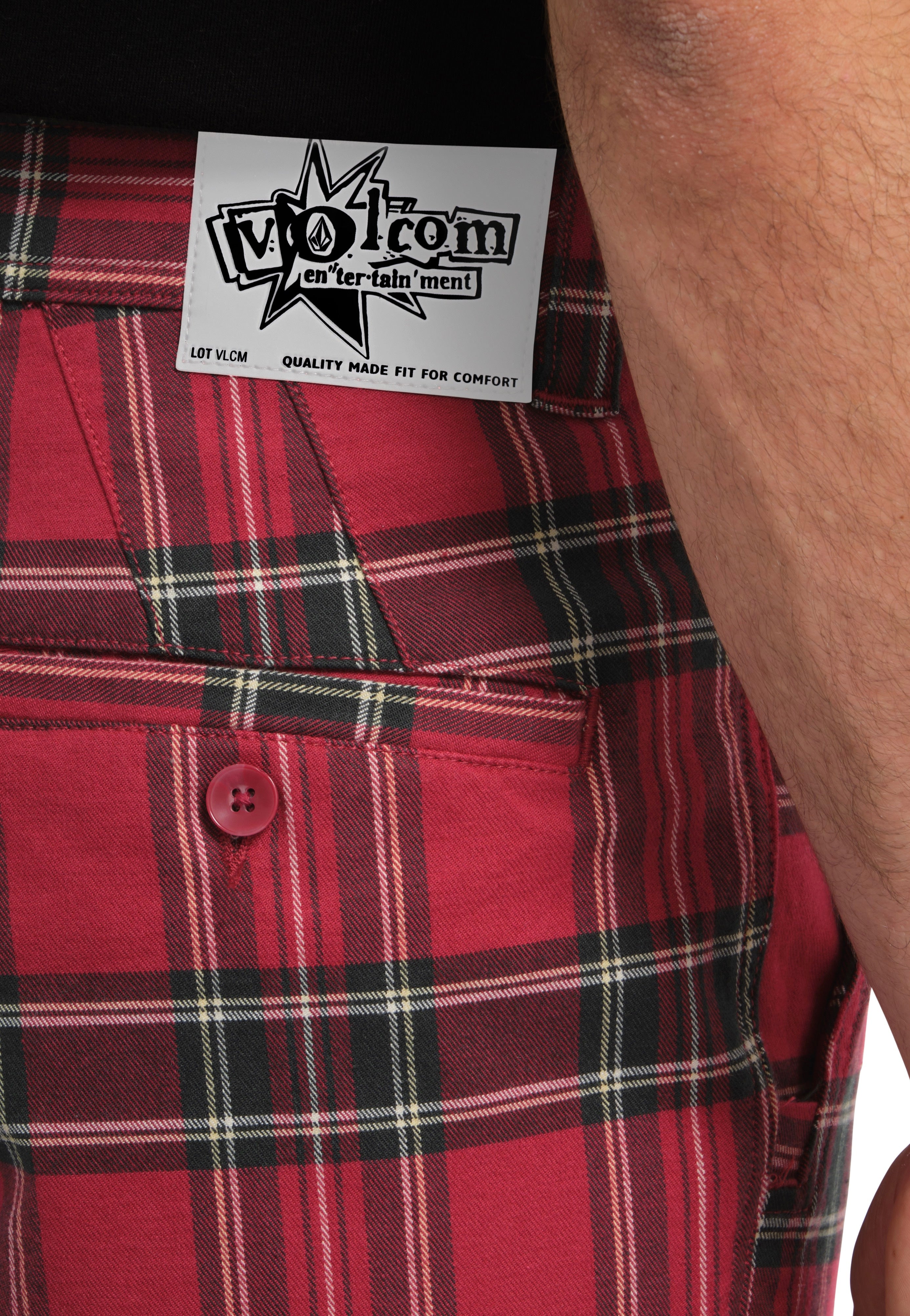 Volcom - V Ent Noa Deane Plaid - Pants | Men-Image