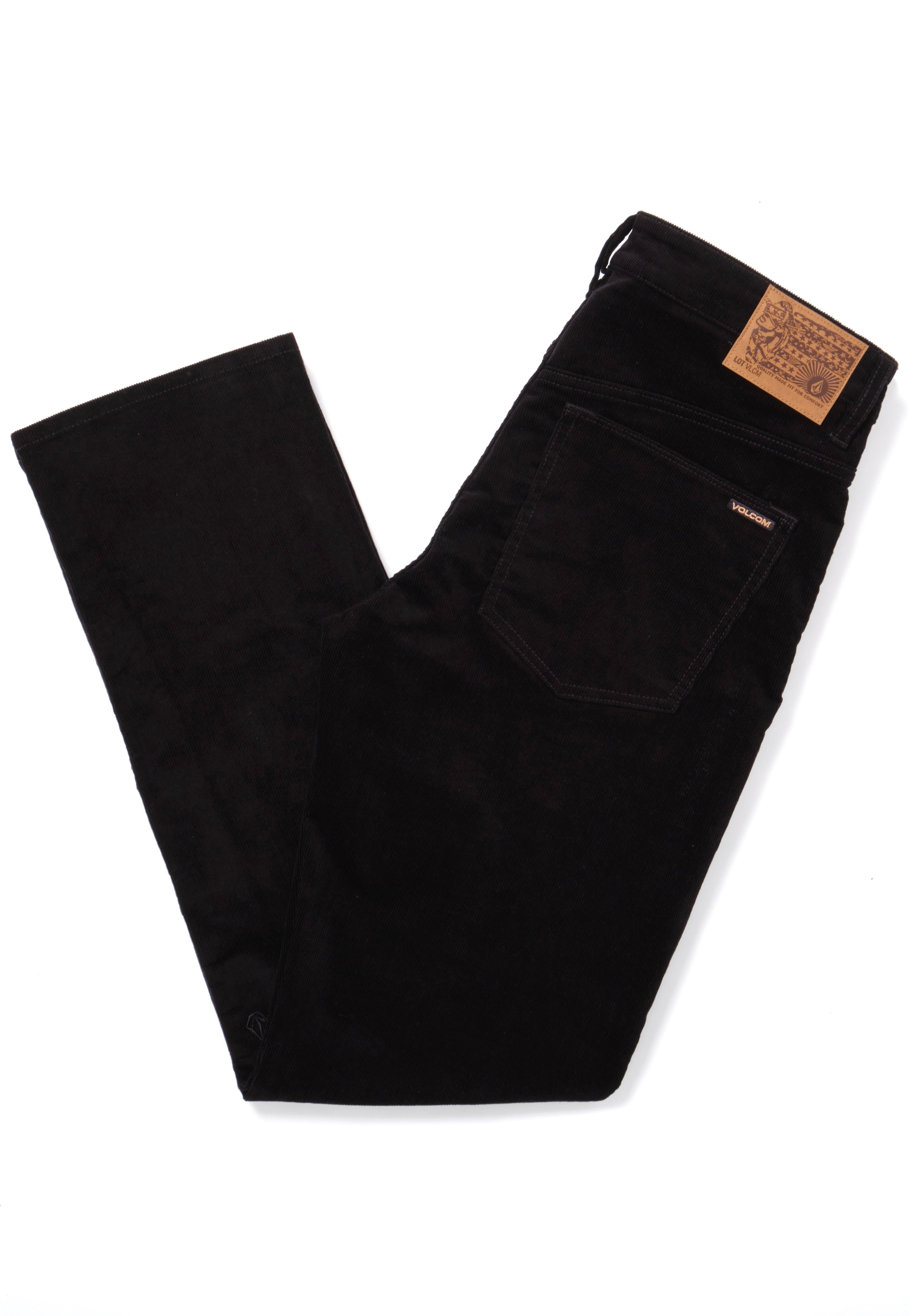 Volcom - Solver 5 Pocket Black - Cord Pants | Men-Image