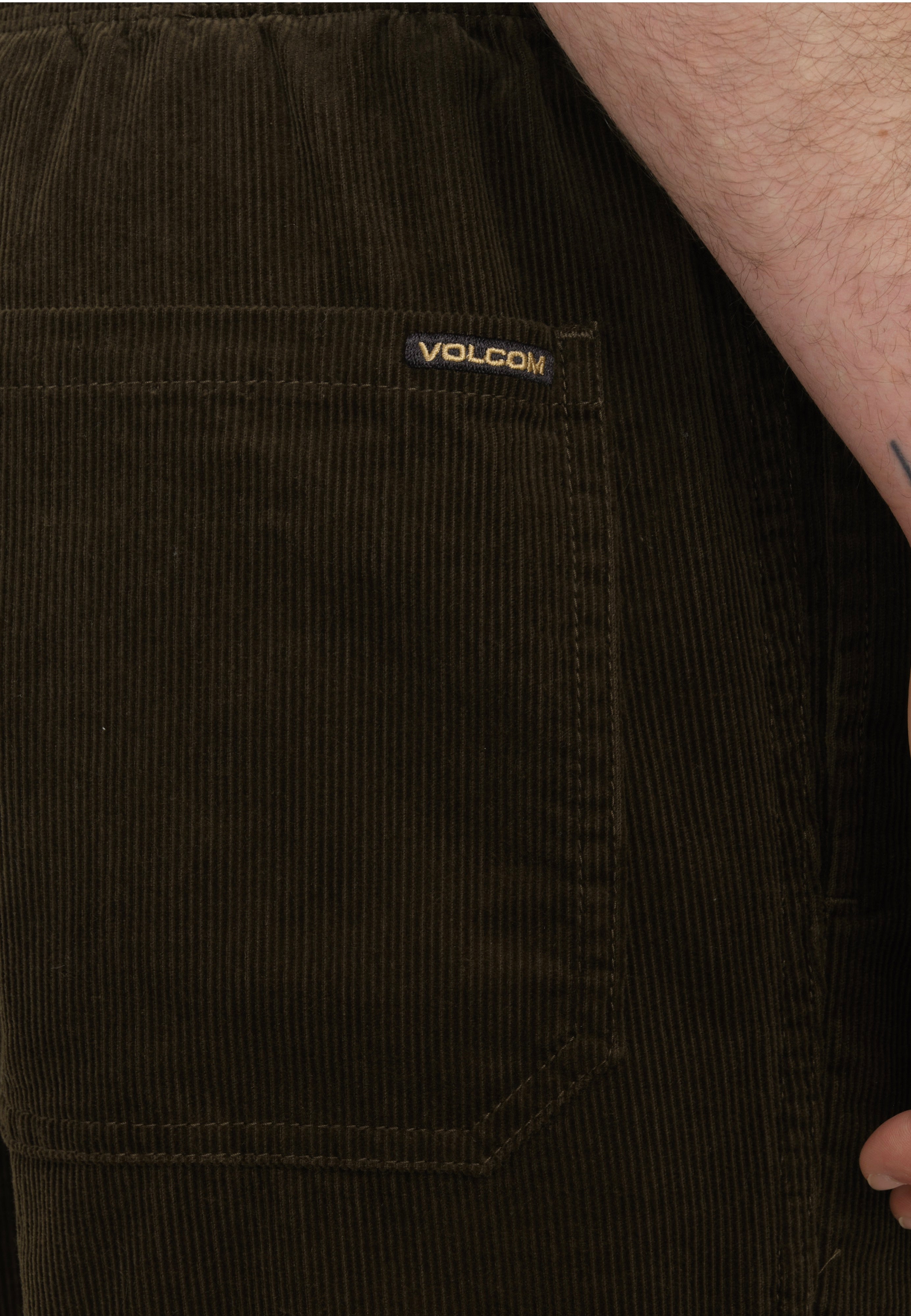 Volcom - Psychstone Elastic Wais Wren - Pants | Men-Image