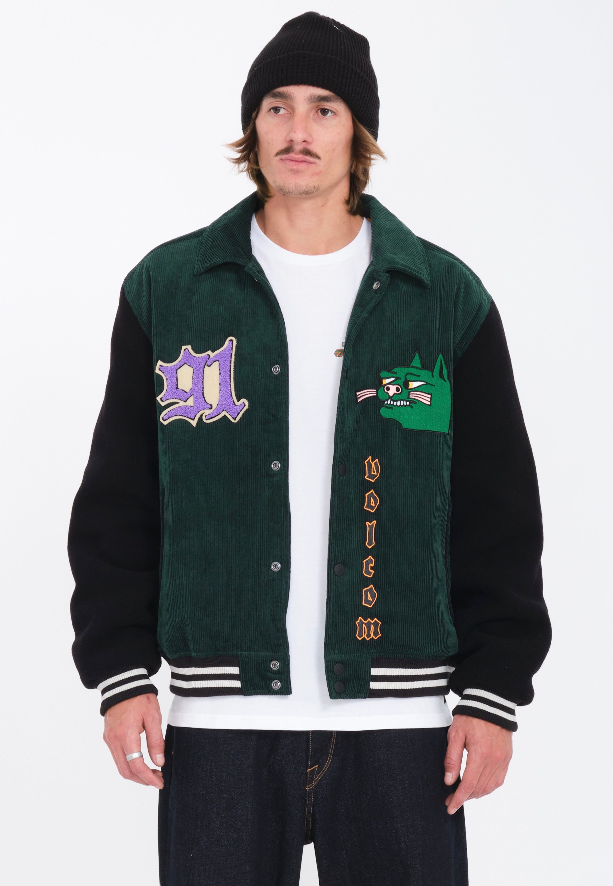 Volcom - Fa Nando Von Arb Ponderosa Pine - College Jacket | Men-Image