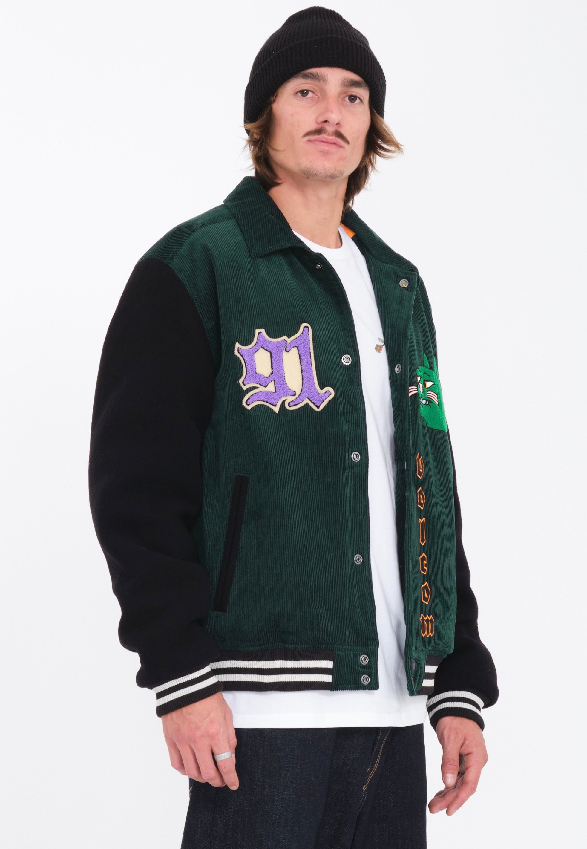 Volcom - Fa Nando Von Arb Ponderosa Pine - College Jacket | Men-Image