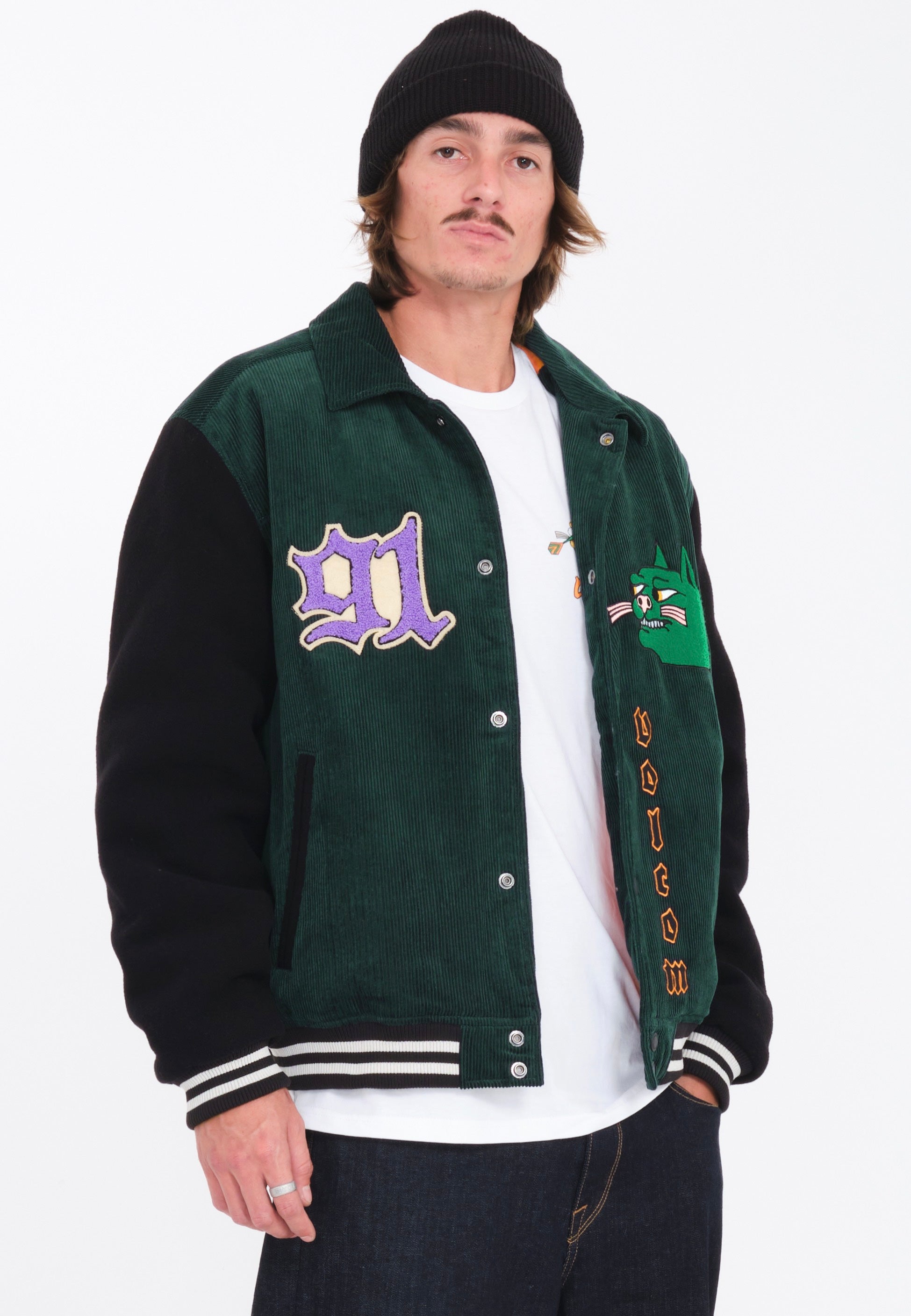 Volcom - Fa Nando Von Arb Ponderosa Pine - College Jacket | Men-Image