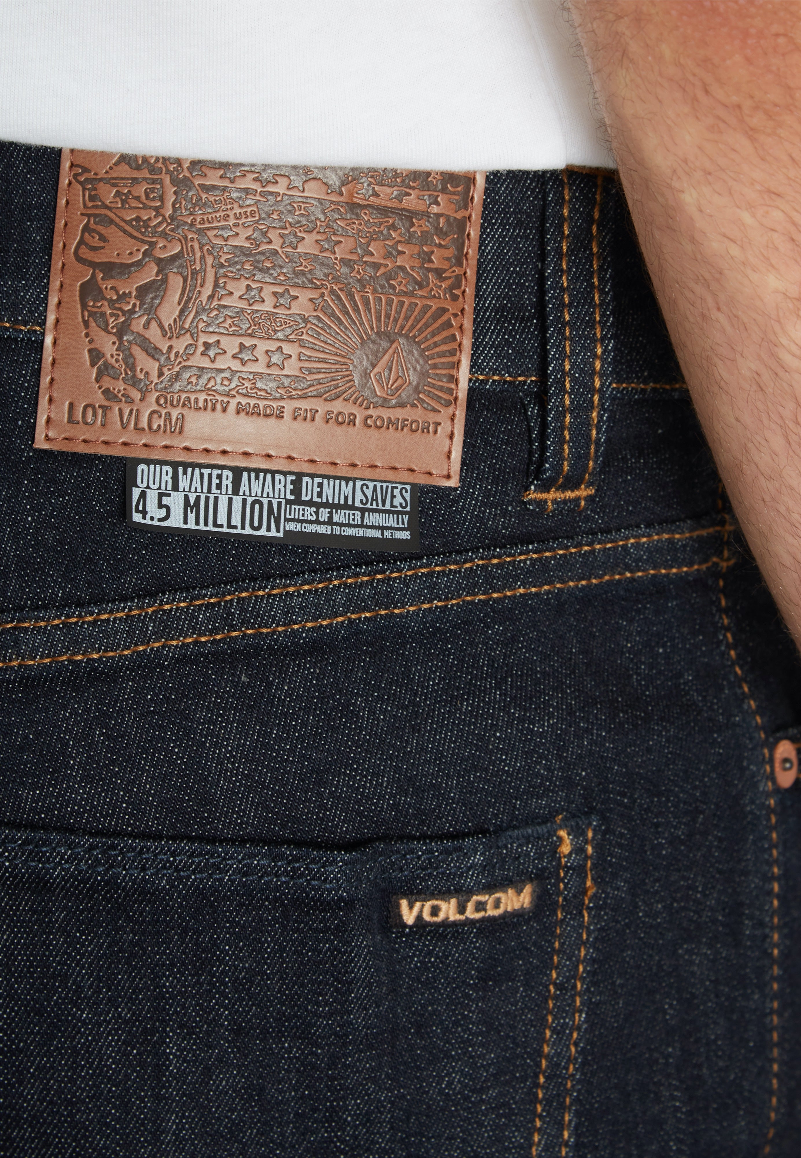 Volcom - Vorta Denim Rinse - Jeans | Men-Image