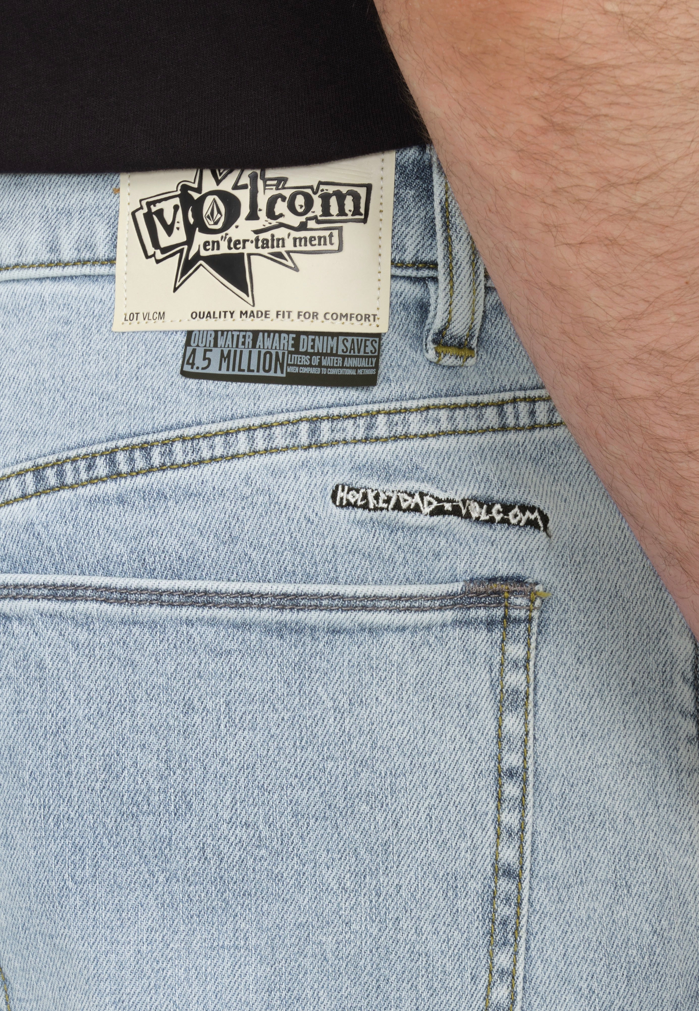 Volcom - V Ent Hockey Dad Denim Heavy Worn Faded - Jeans | Men-Image