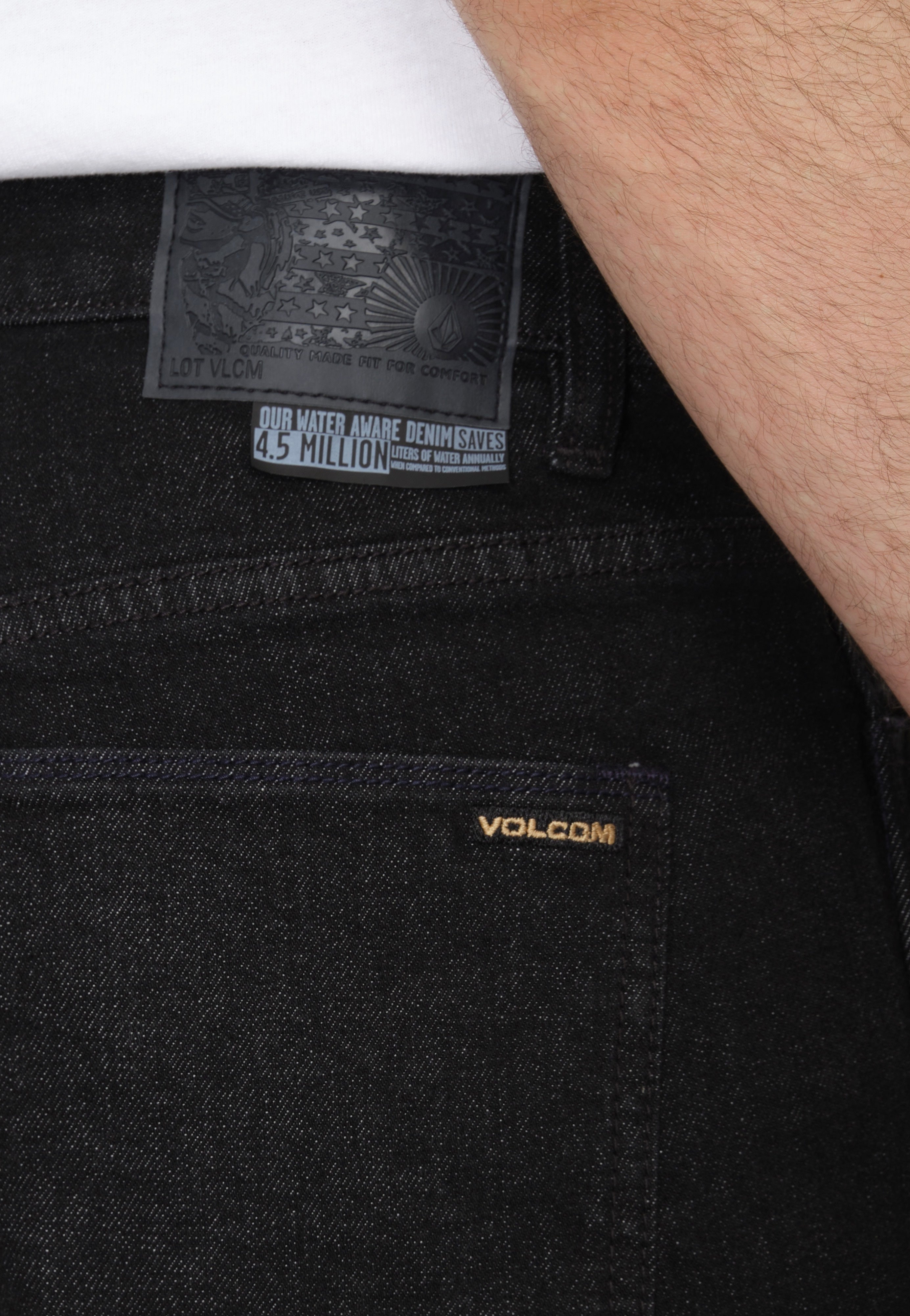 Volcom - Modown Denim Black Rinser - Jeans | Men-Image