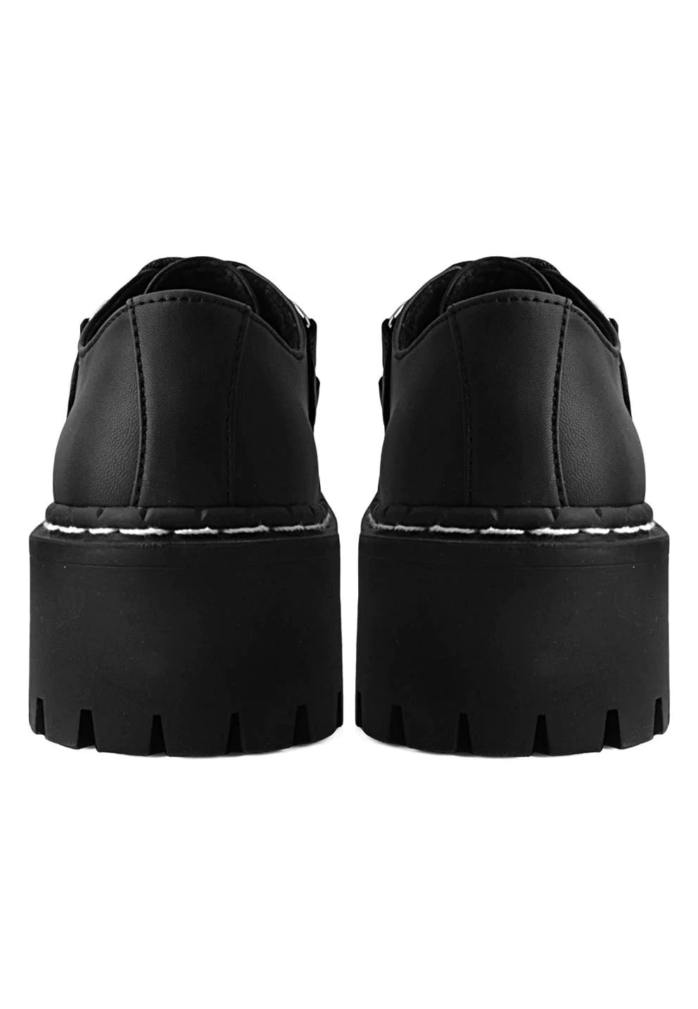 T.U.K. - Doubledecker Creeper Black Tukskin - Shoes | Men-Image