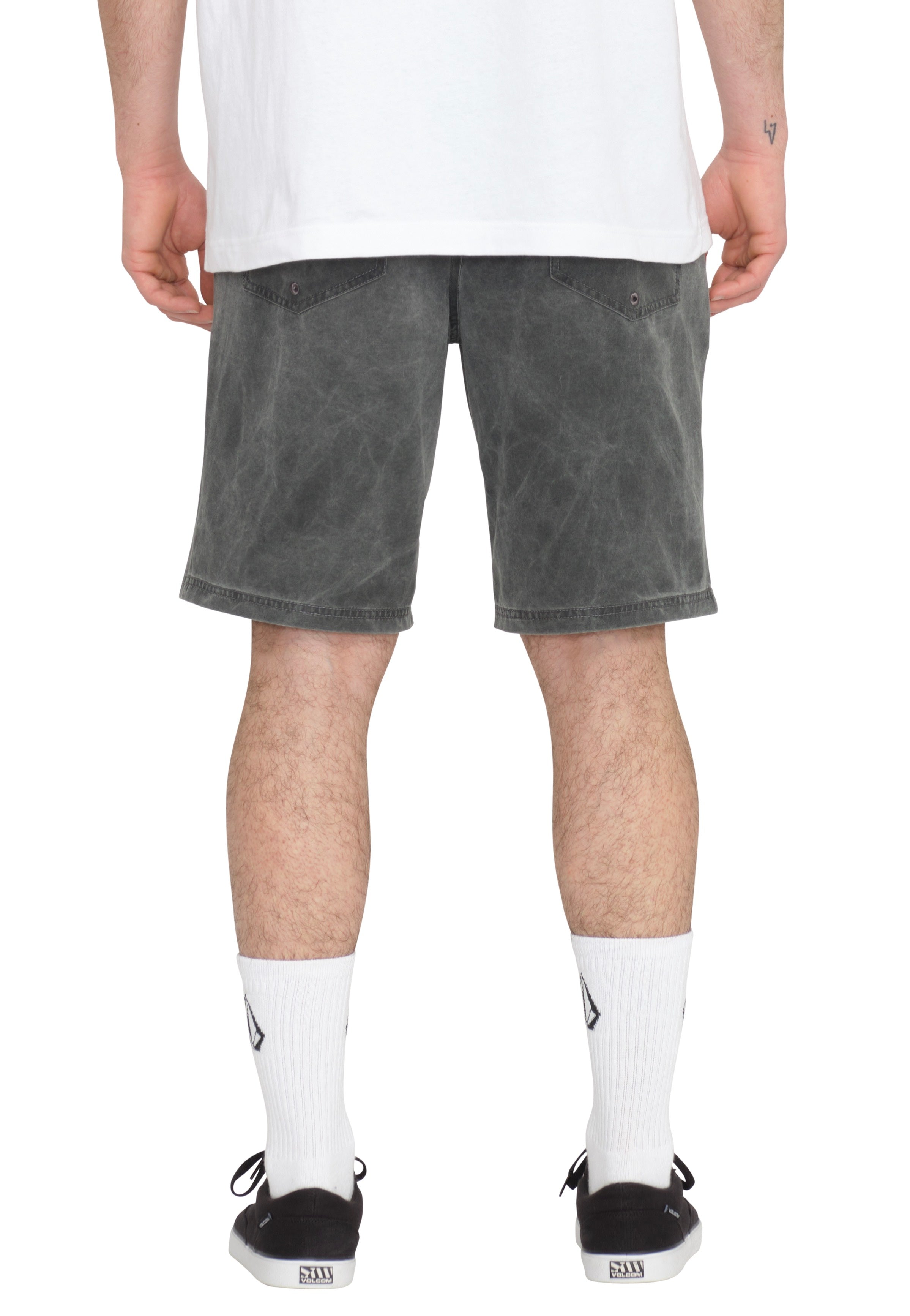 Volcom - Stone Faded Hybrid 19 Stealth - Shorts | Men-Image