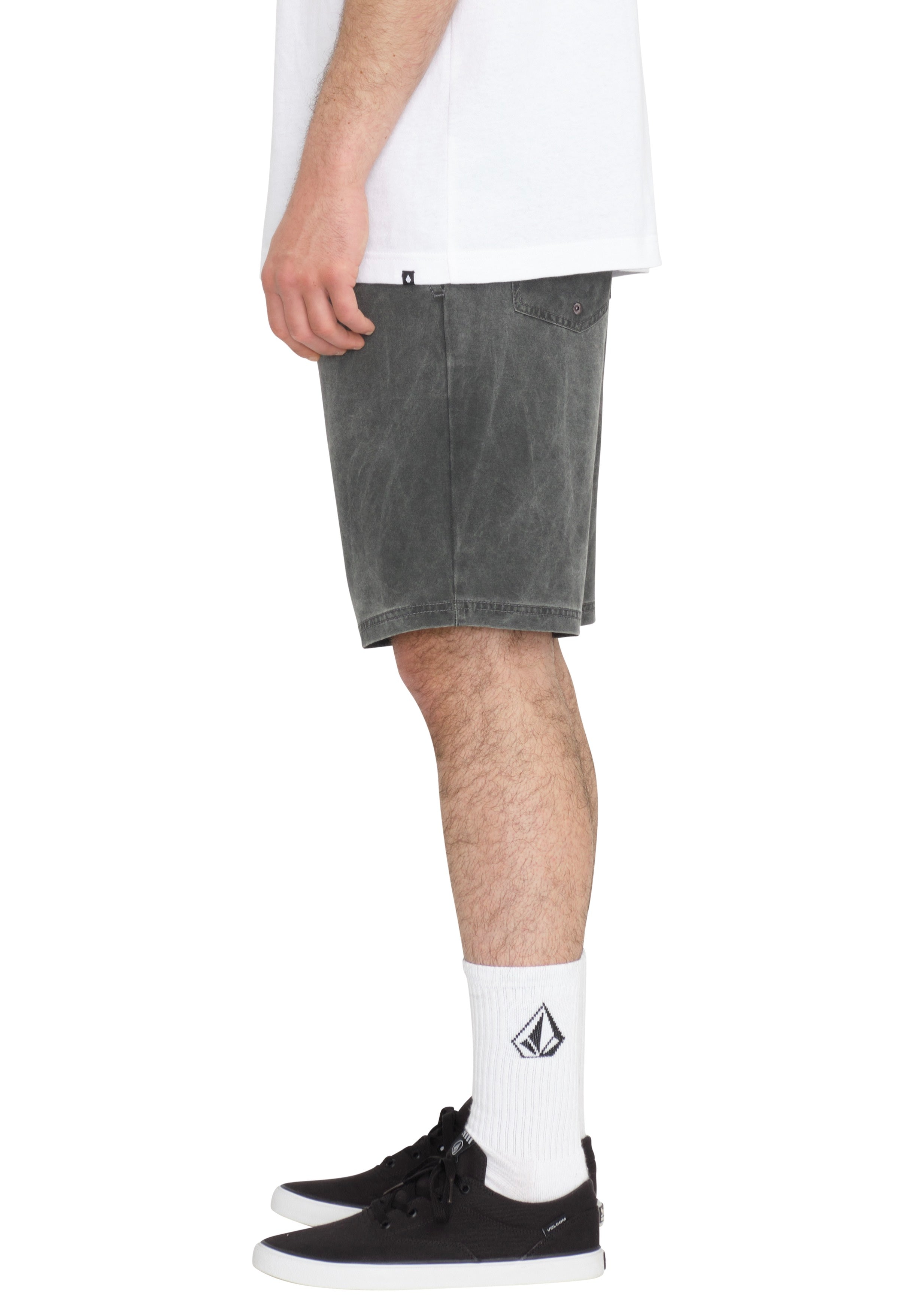 Volcom - Stone Faded Hybrid 19 Stealth - Shorts | Men-Image