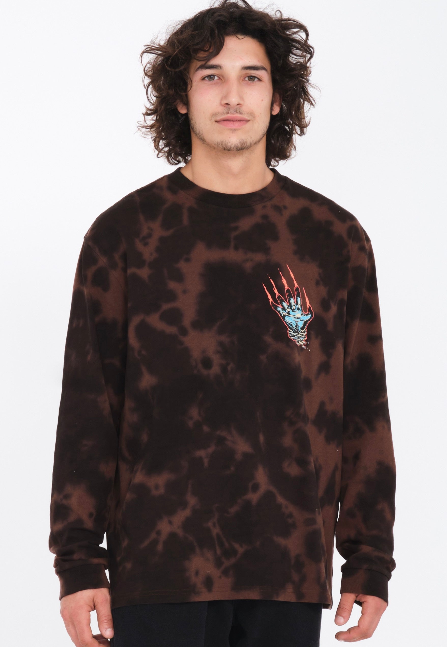 Volcom - Fa Max Sherman Bitter Chocolate - Longsleeve | Men-Image