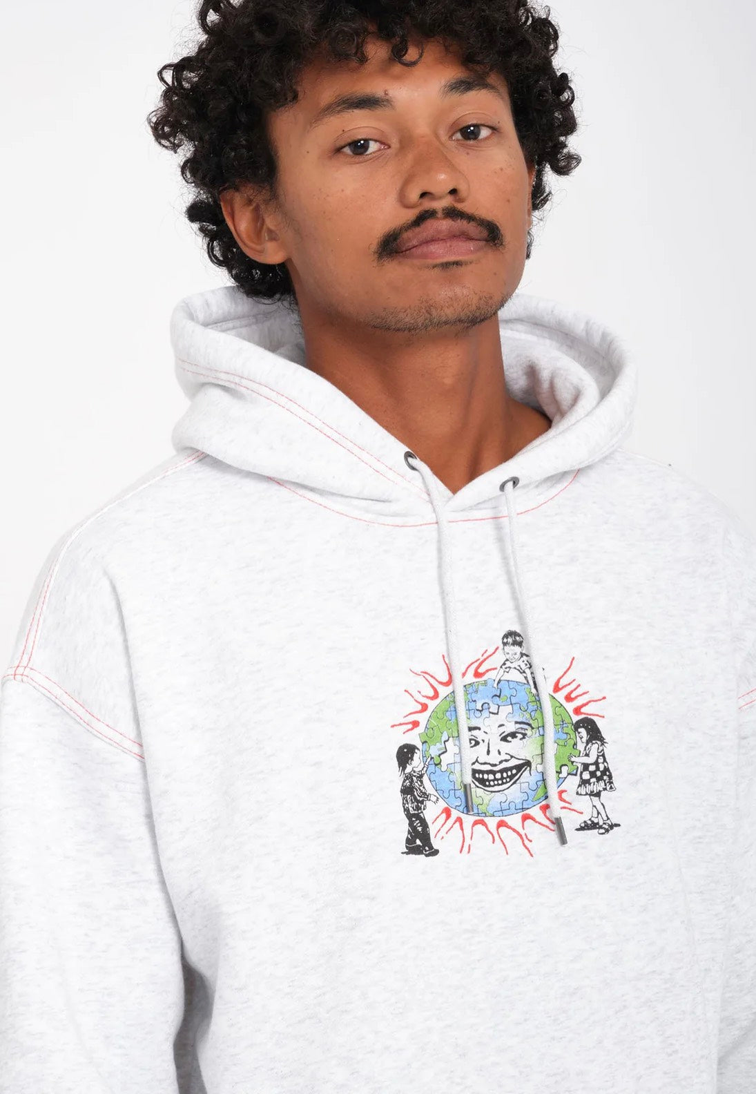 Volcom - Fa Keutchi 1 Bone Heather - Hoodie | Men-Image