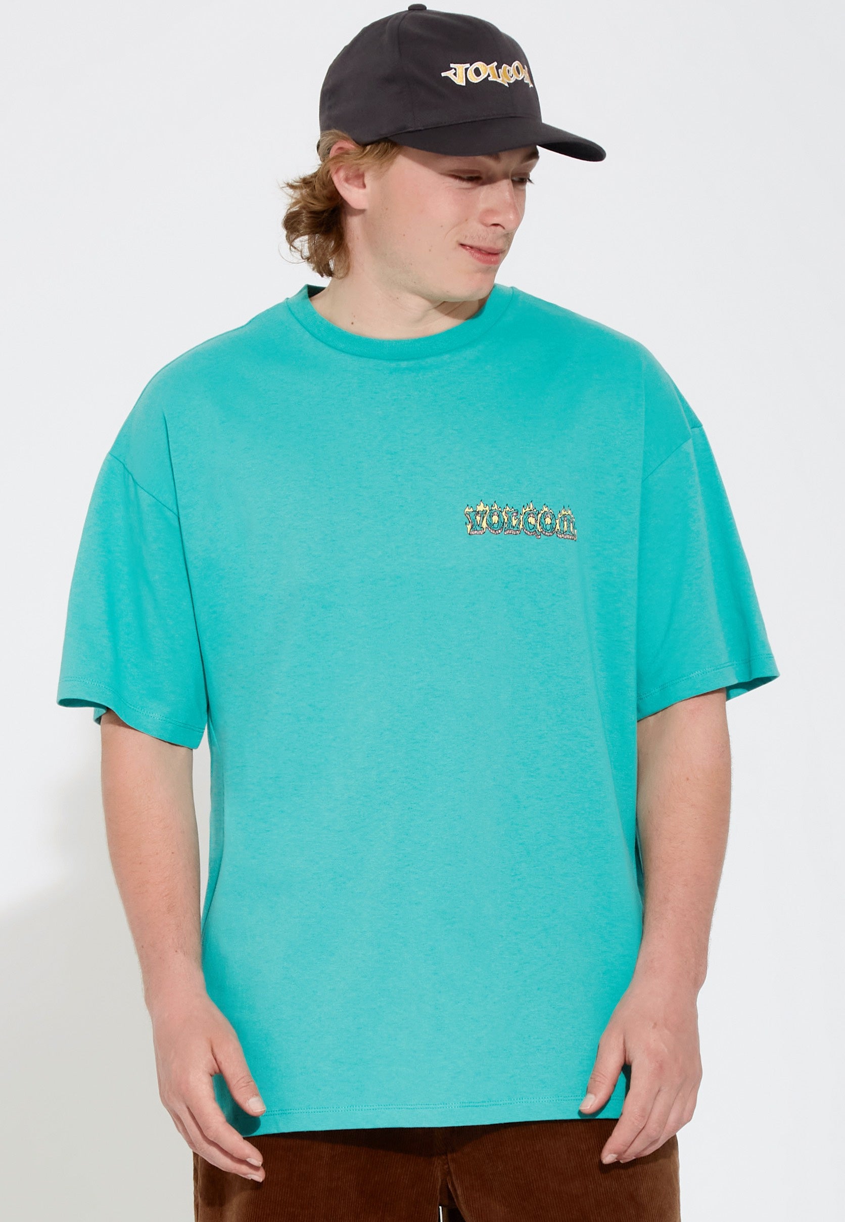 Volcom - Alstone Temple Teal - T-Shirt | Men-Image