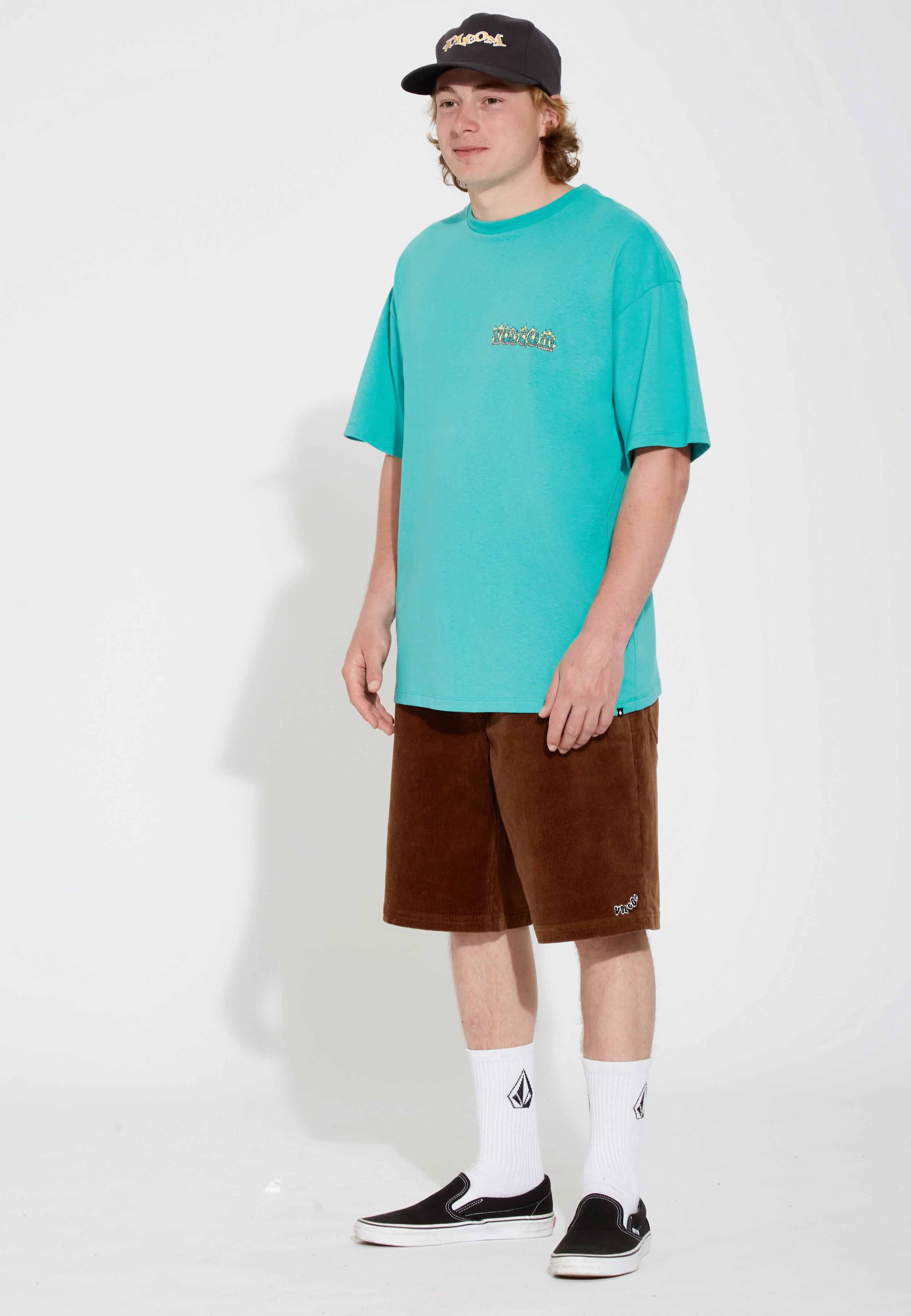 Volcom - Alstone Temple Teal - T-Shirt | Men-Image