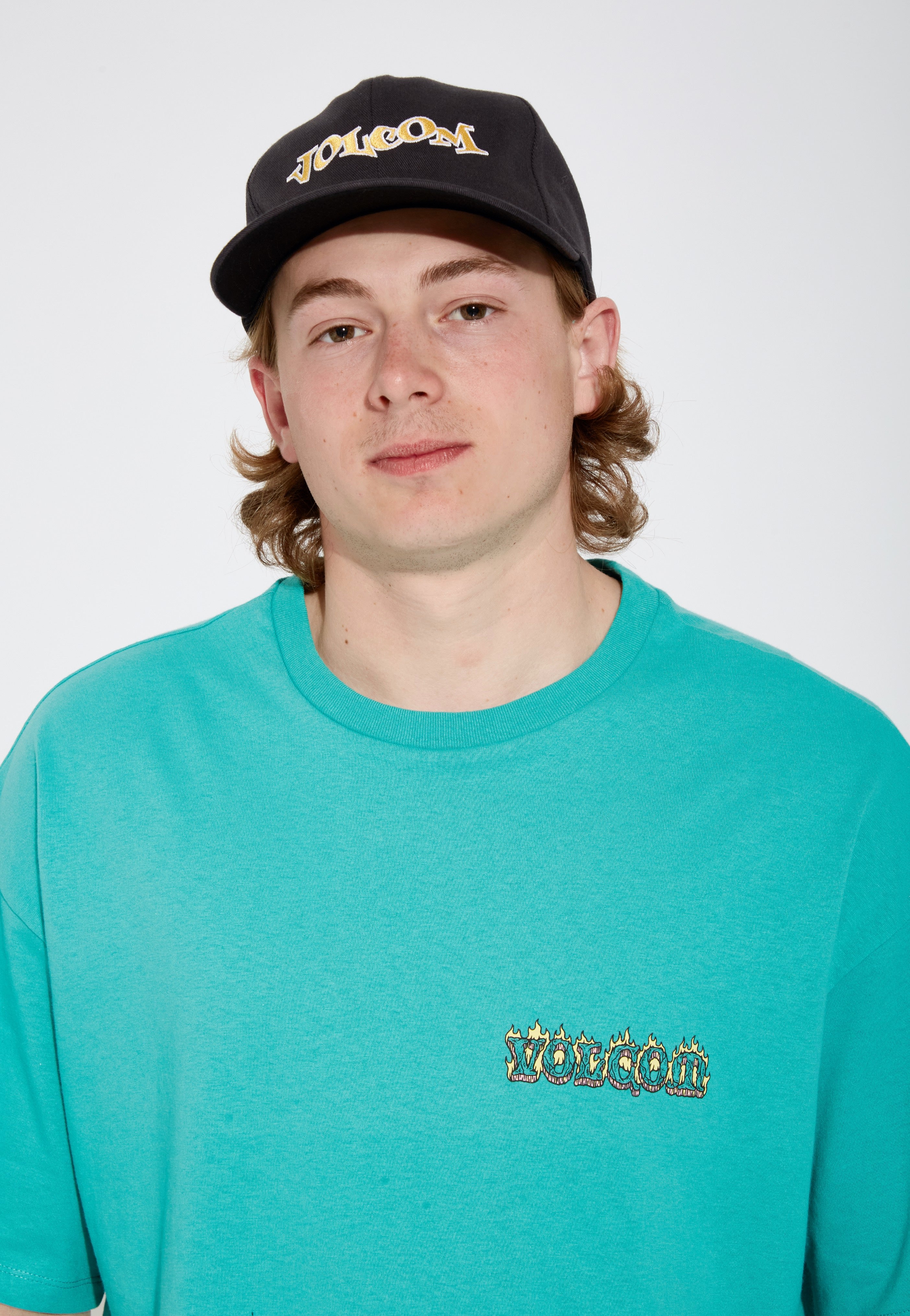 Volcom - Alstone Temple Teal - T-Shirt | Men-Image