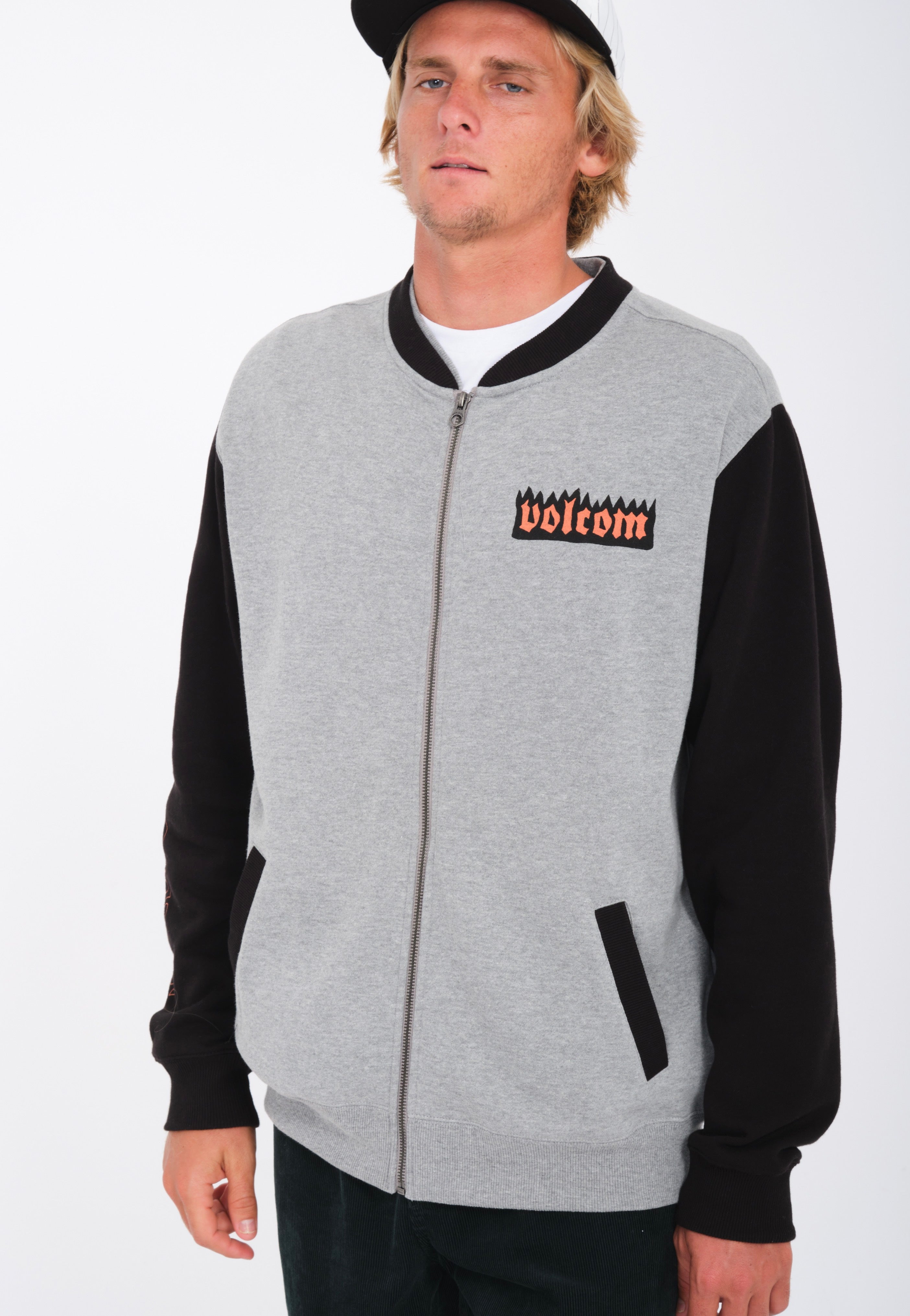 Volcom - Fa Nando Von Arb Heather Grey - Zipper | Men-Image