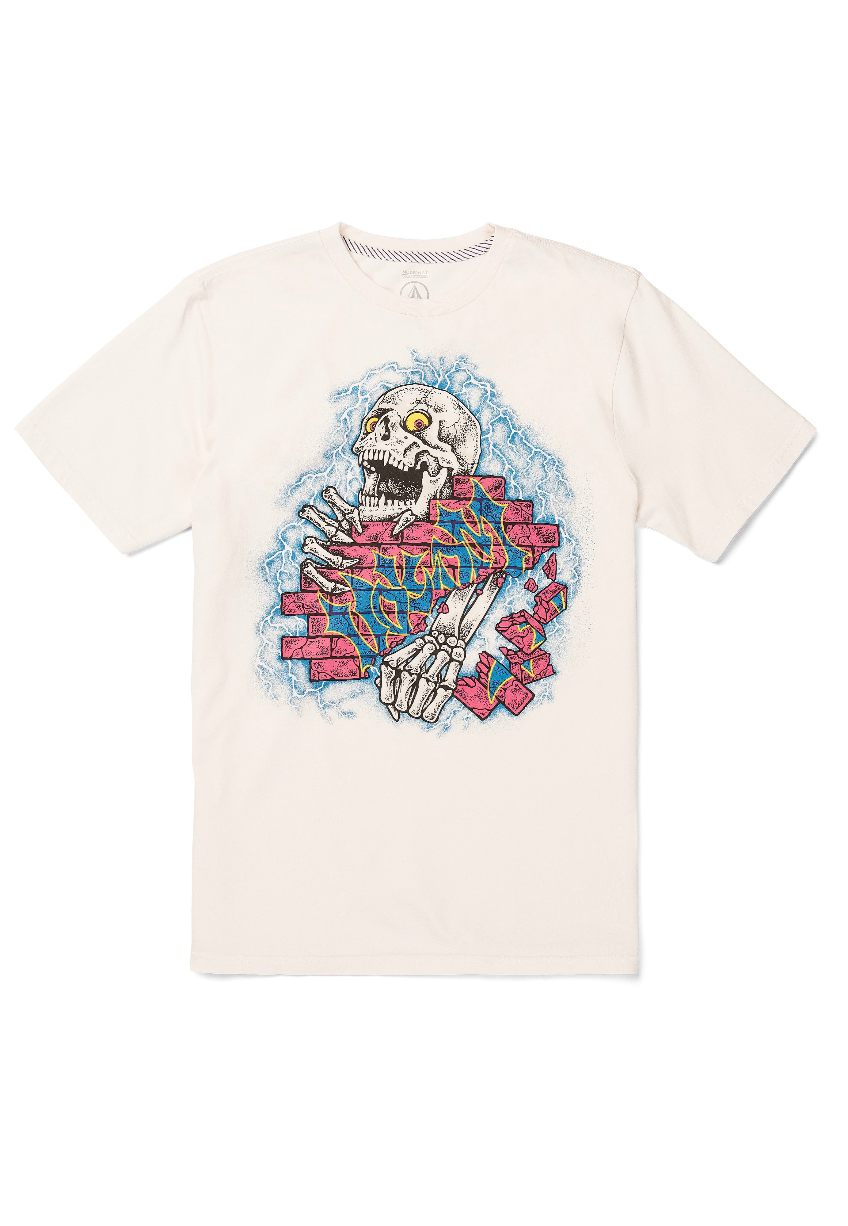 Volcom - Wall Punchert Off White - T-Shirt | Men-Image