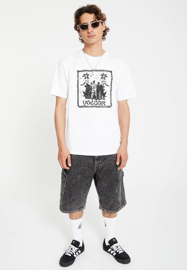 Volcom - Fa Filip Rygalski White - T-Shirt | Men-Image