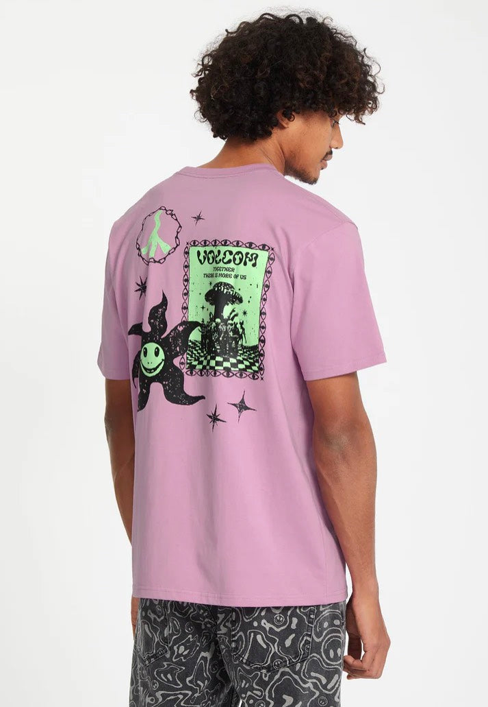 Volcom - Fa Filip Rygalski Steel Purple - T-Shirt | Men-Image