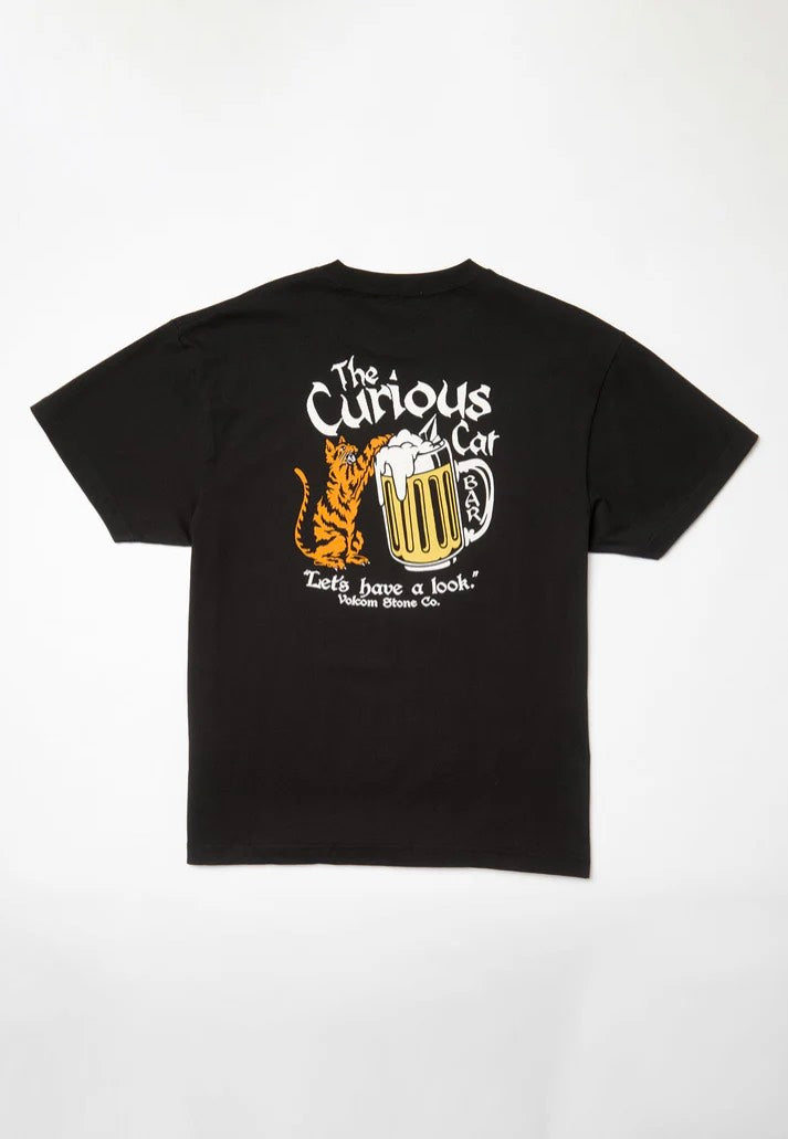 Volcom - Curious Cat Black - T-Shirt | Men-Image