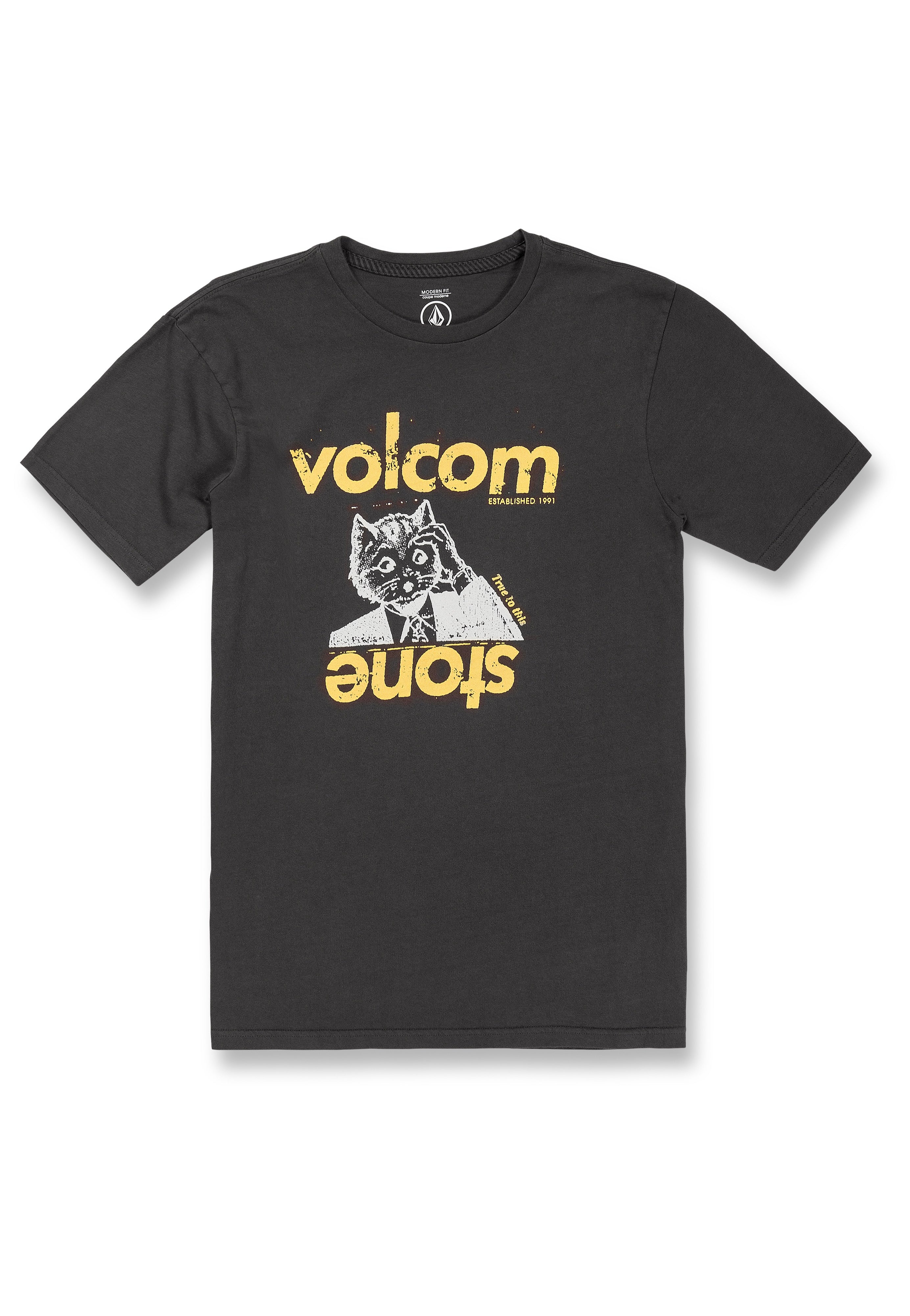 Volcom - Stonepur Vintage Black - T-Shirt | Men-Image