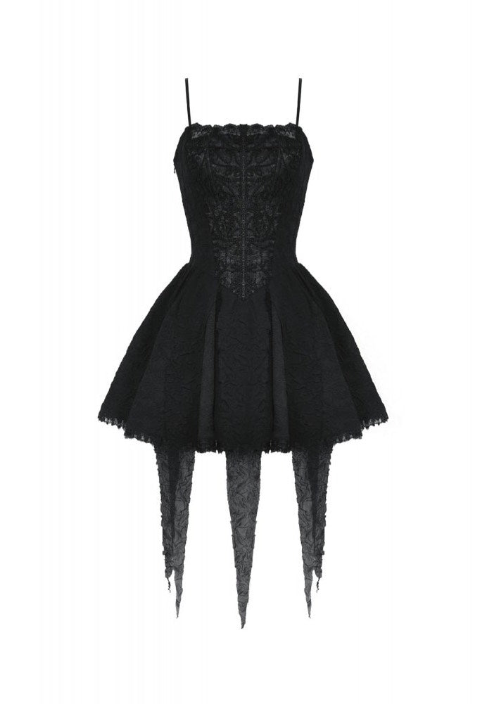 Dark In Love - Gothic Twine Tied The Chest Strap - Dress | Women-Image