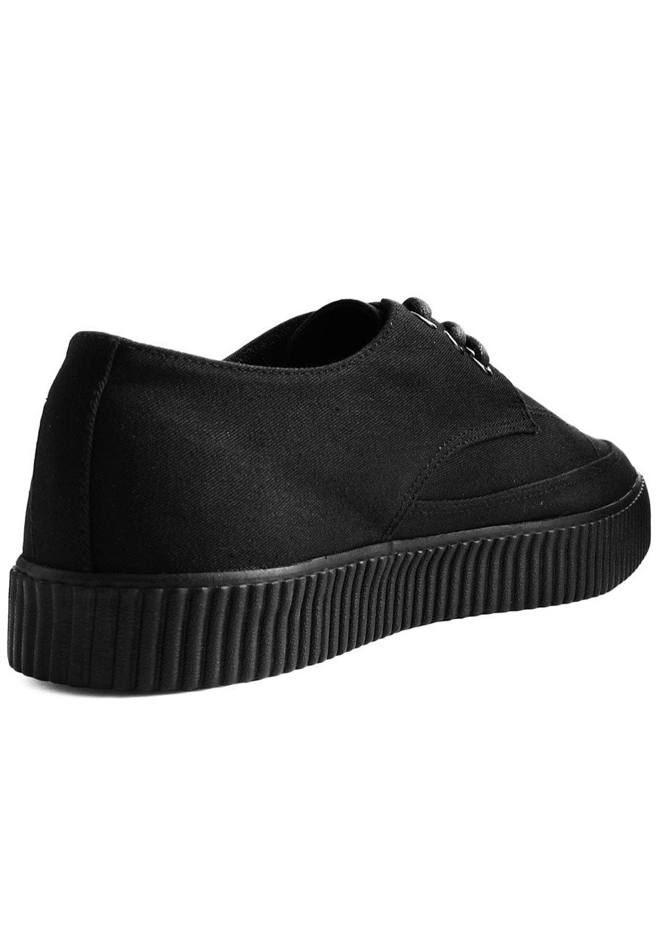 T.U.K. - EZC Point Tie Basic Black Twill - Girl Shoes | Women-Image