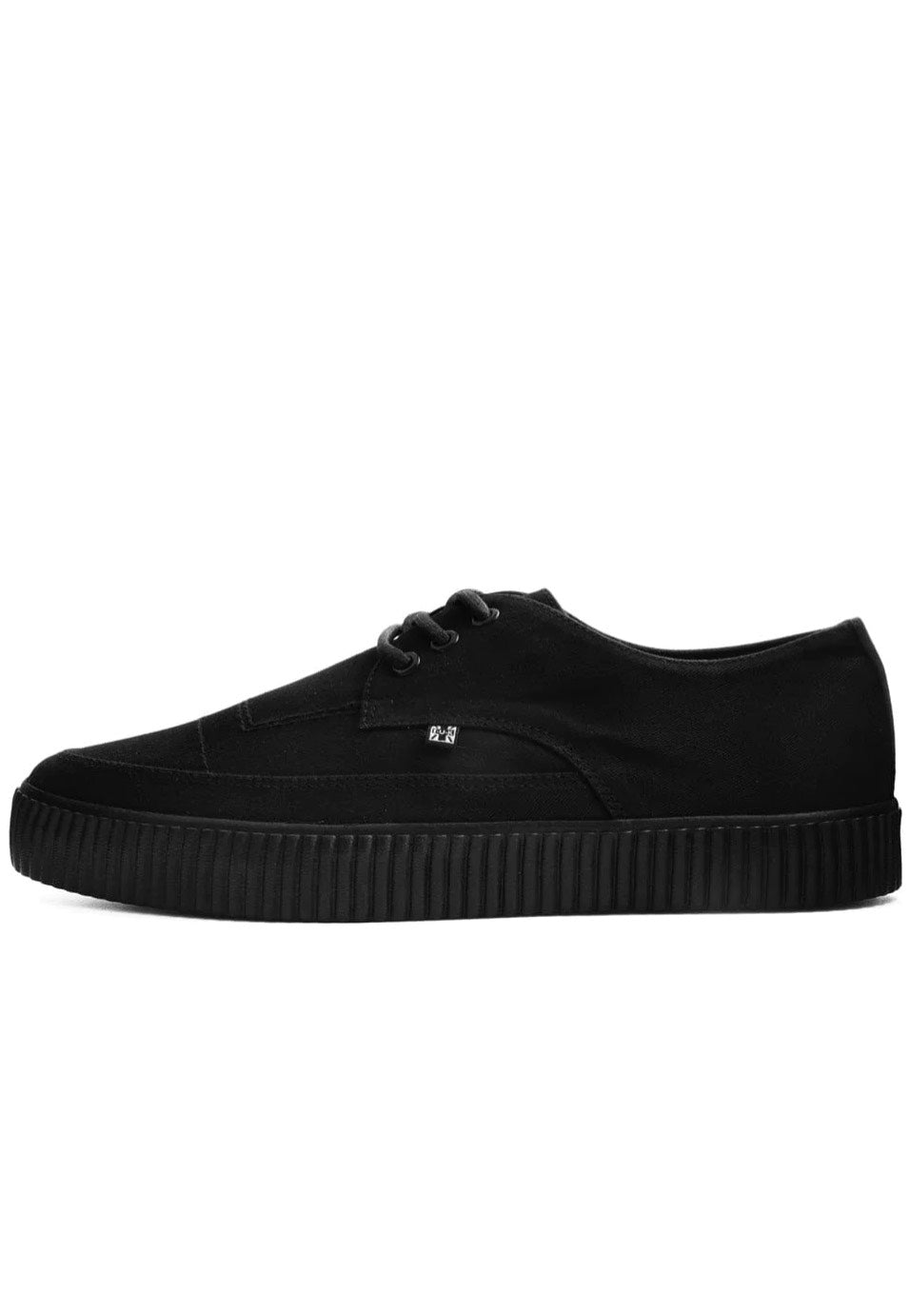 T.U.K. - EZC Point Tie Basic Black Twill - Girl Shoes | Women-Image