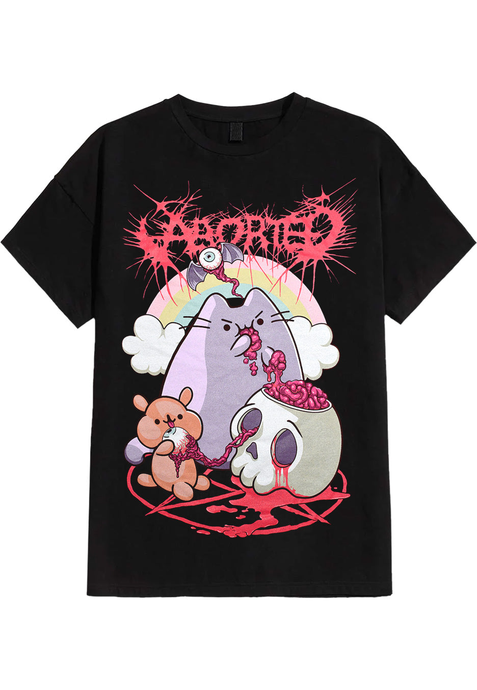 Aborted - Nom Nom - T-Shirt | Neutral-Image