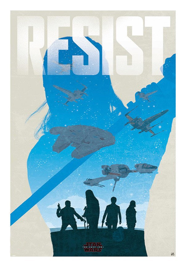 Star Wars: The Last Jedi - Resist Maxi - Poster | Neutral-Image