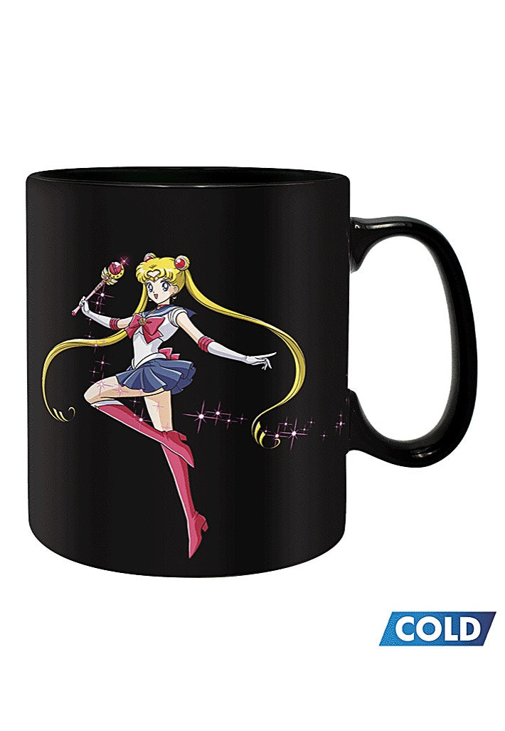 Sailor Moon - Sailor & Chibi Heat Change - Mug | Neutral-Image