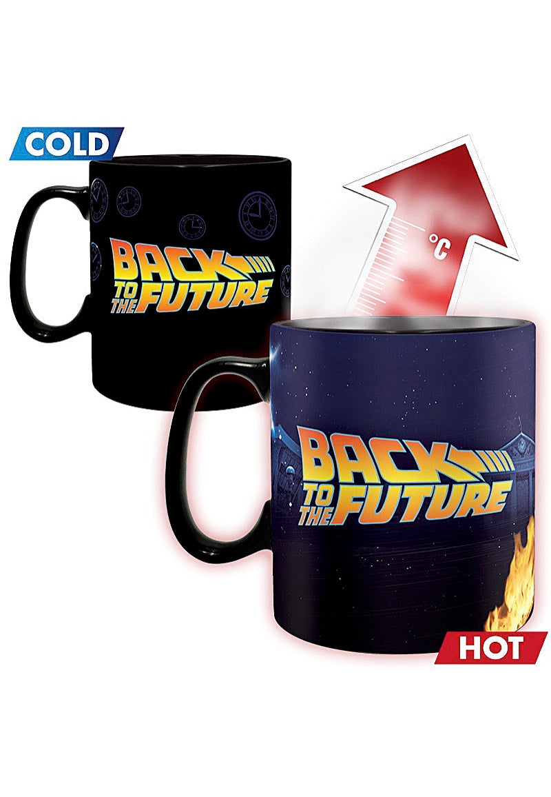 Back To The Future - Time Machine Heat Change Maxi - Mug | Neutral-Image