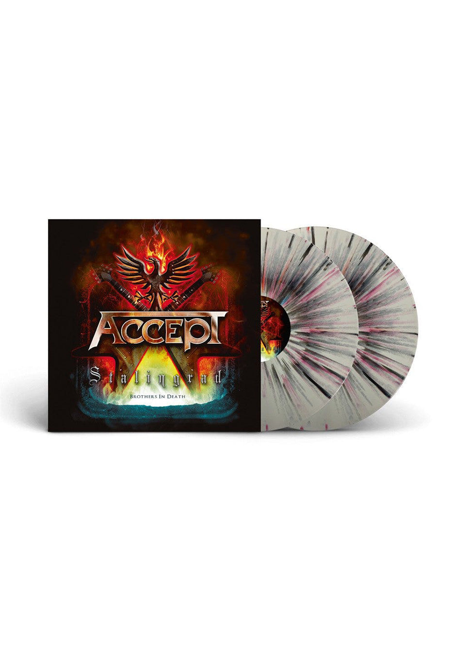 Accept - Stalingrad White/Black/Red - Splattered 2 Vinyl | Neutral-Image