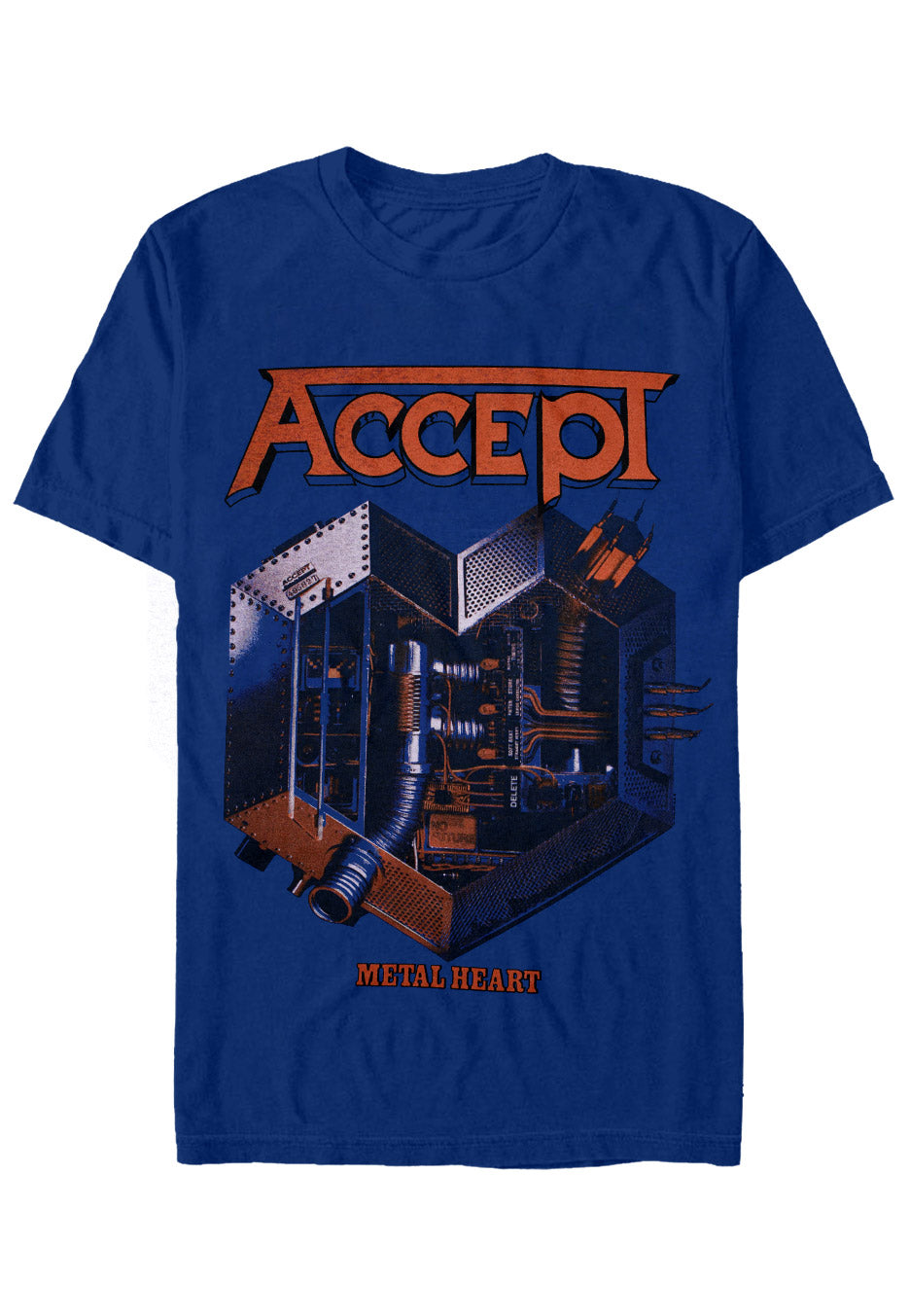 Accept - Metal Heart 2 Blue - T-Shirt | Neutral-Image