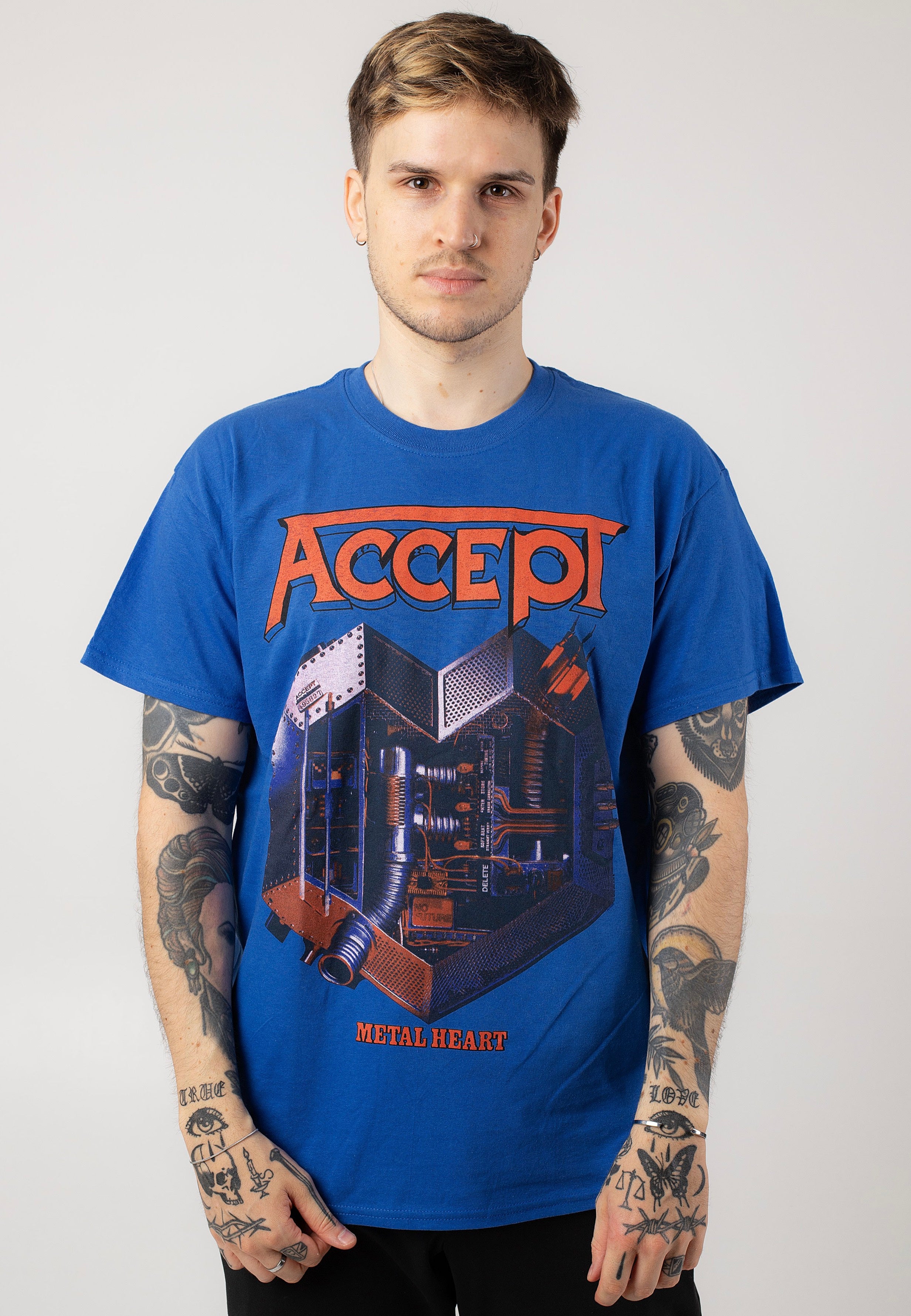 Accept - Metal Heart 2 Blue - T-Shirt | Men-Image