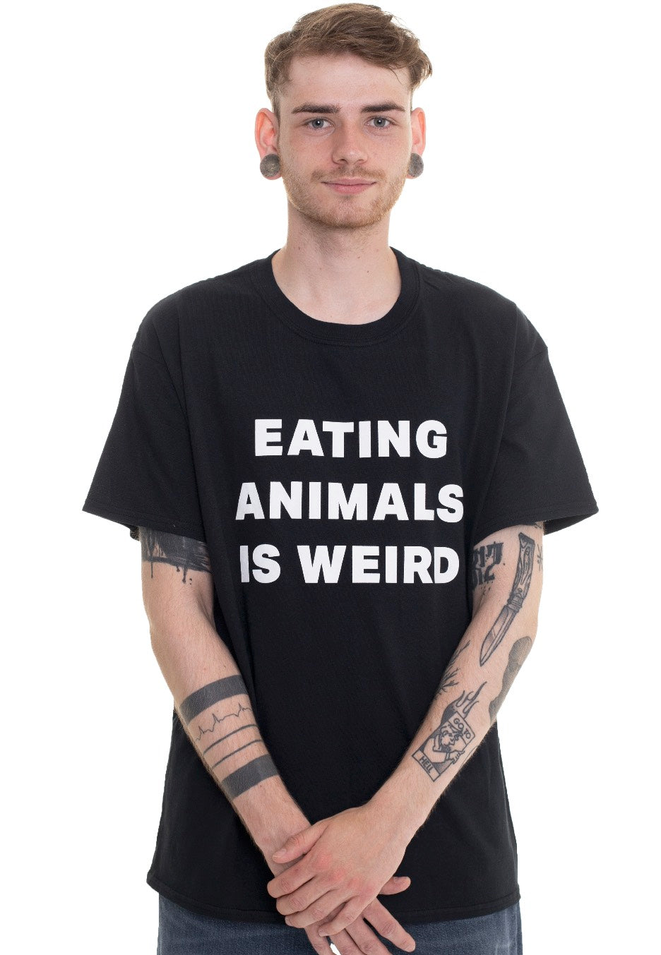 Dancitee - Eating Animals Is Weird - T-Shirt | Men-Image