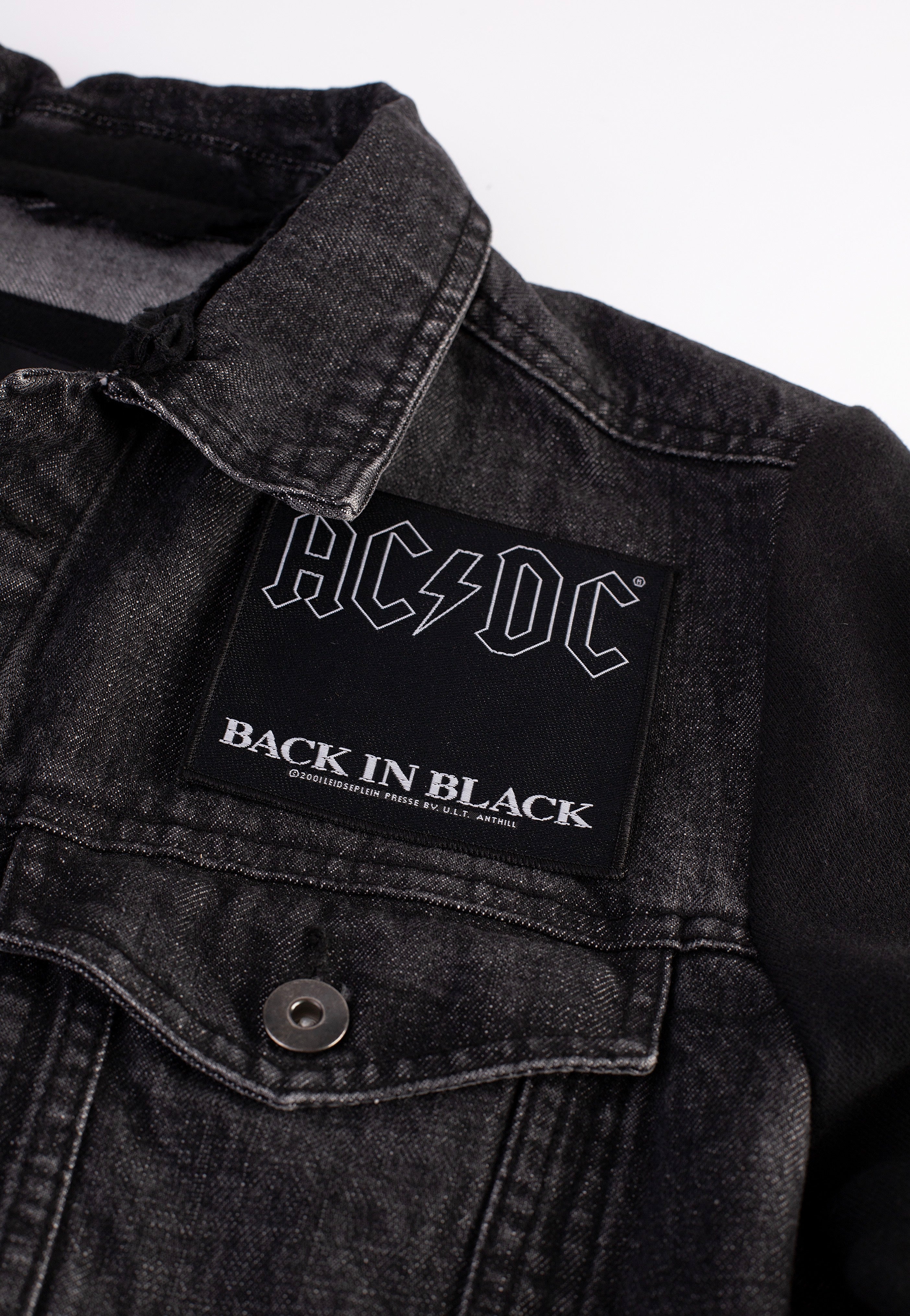 AC/DC - Back In Black - Patch | Neutral-Image